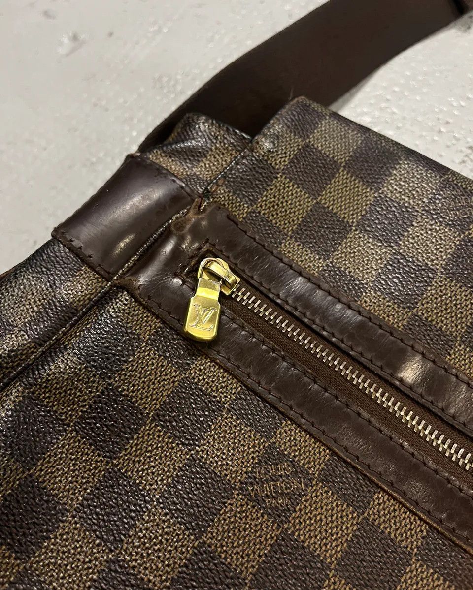 Louis Vuitton Louis Vuitton Monogram Brown Leather Messenger Bag Size ONE SIZE - 11 Thumbnail