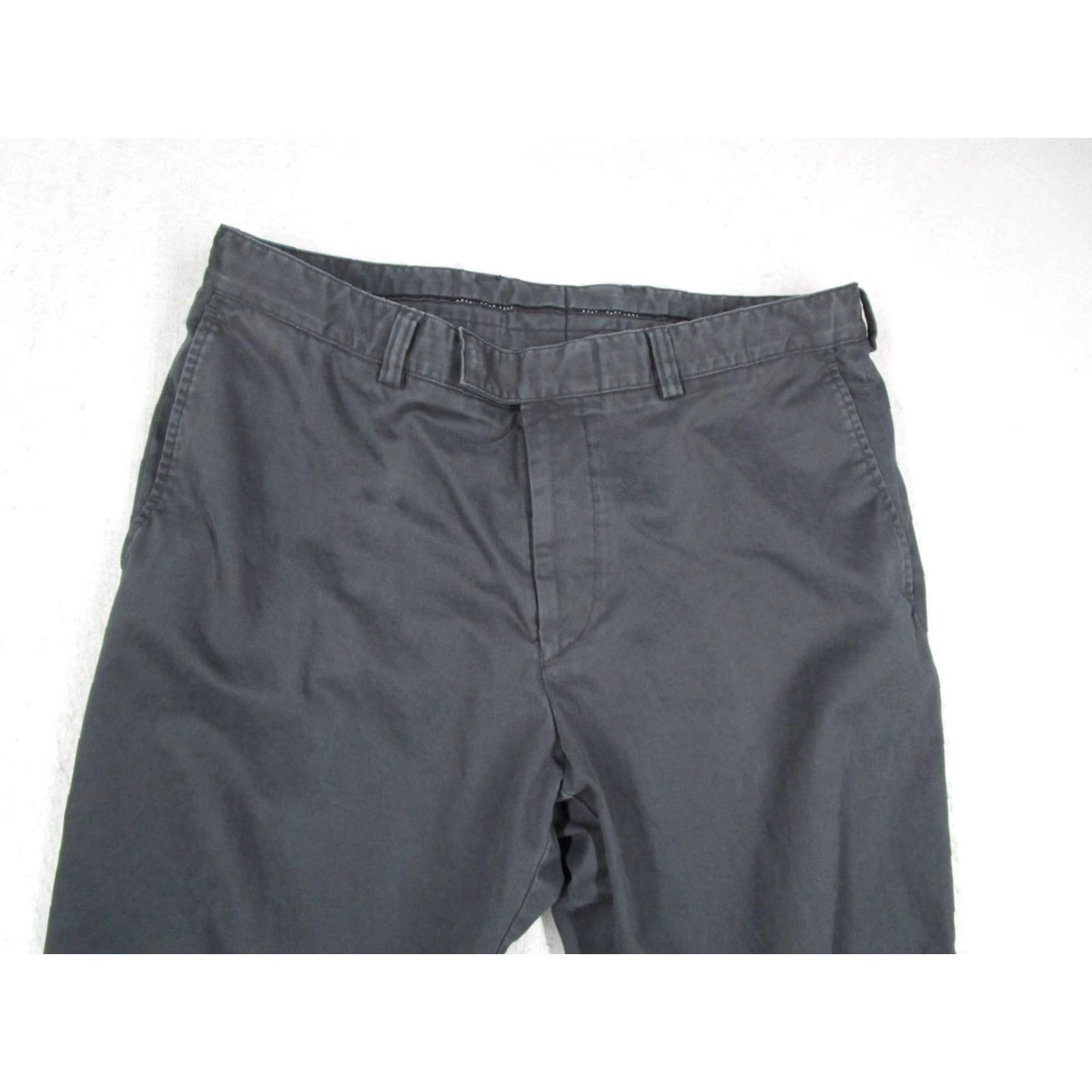 Hugo Boss Hugo Boss Pants Mens 36 Black Chuck Twill Chino Straight Leg 5-Pocket Flat Front Classic Retro 90s Logo Size US 36 / EU 52 - 2 Thumbnail