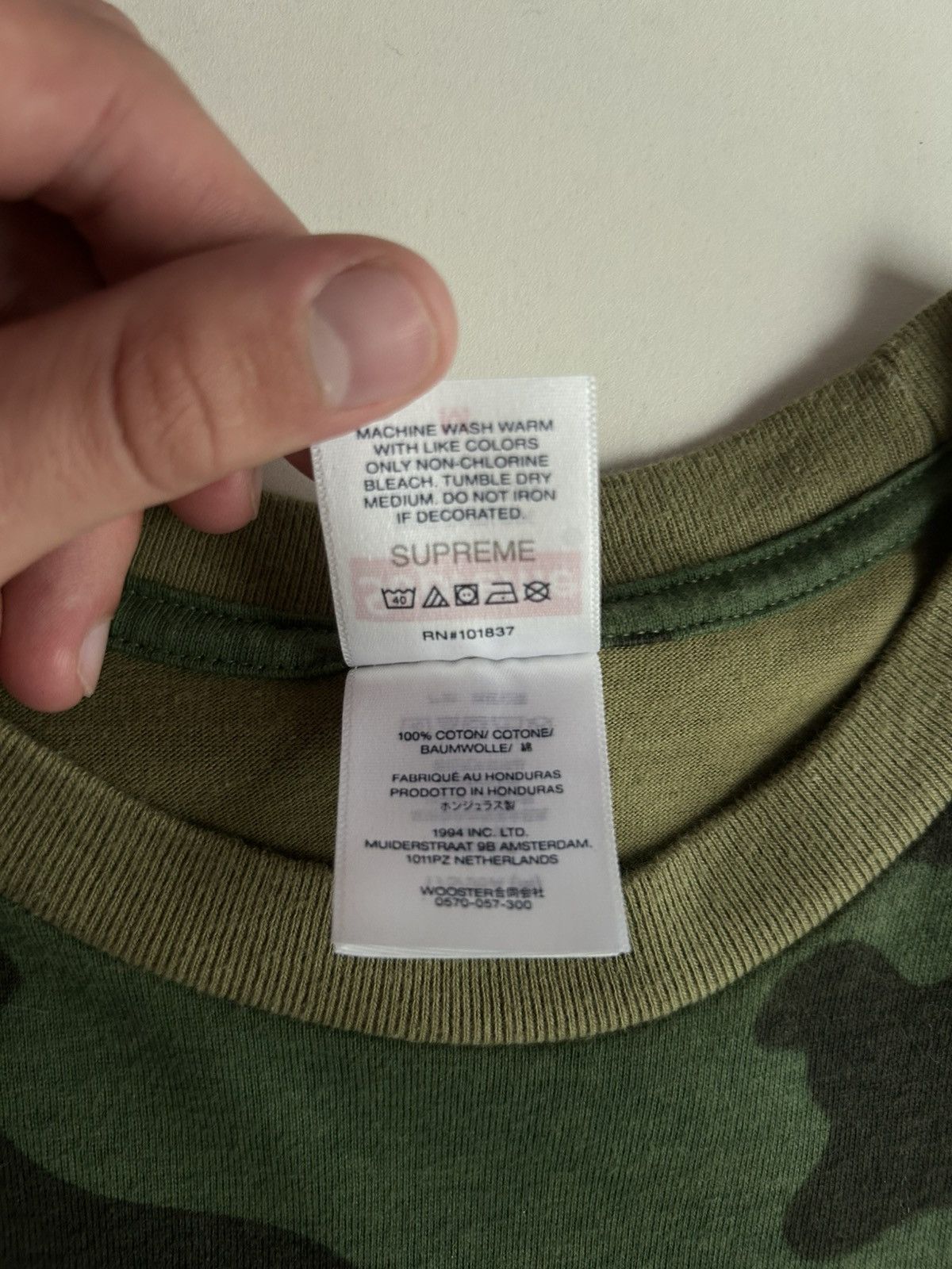 Supreme Supreme playboy Carti photo camo tee Size US M / EU 48-50 / 2 - 3 Thumbnail