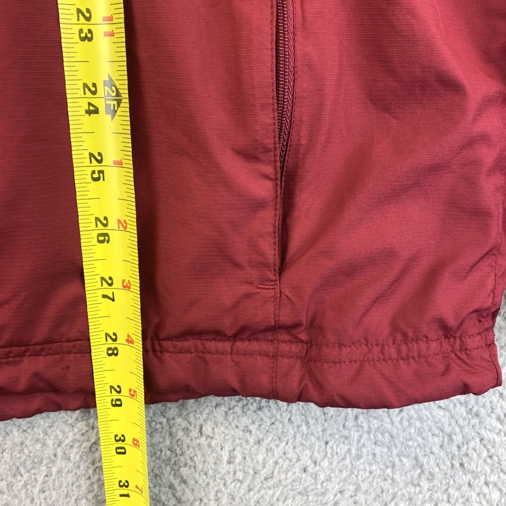 Adidas Adidas Windbreaker Track Jacket Mens Extra Large Red Burgundy Zip Logo 63-16 / Full Zip / Track Jacket / Logo / 63-16 / Adidas Size US XL / EU 56 / 4 - 5 Thumbnail
