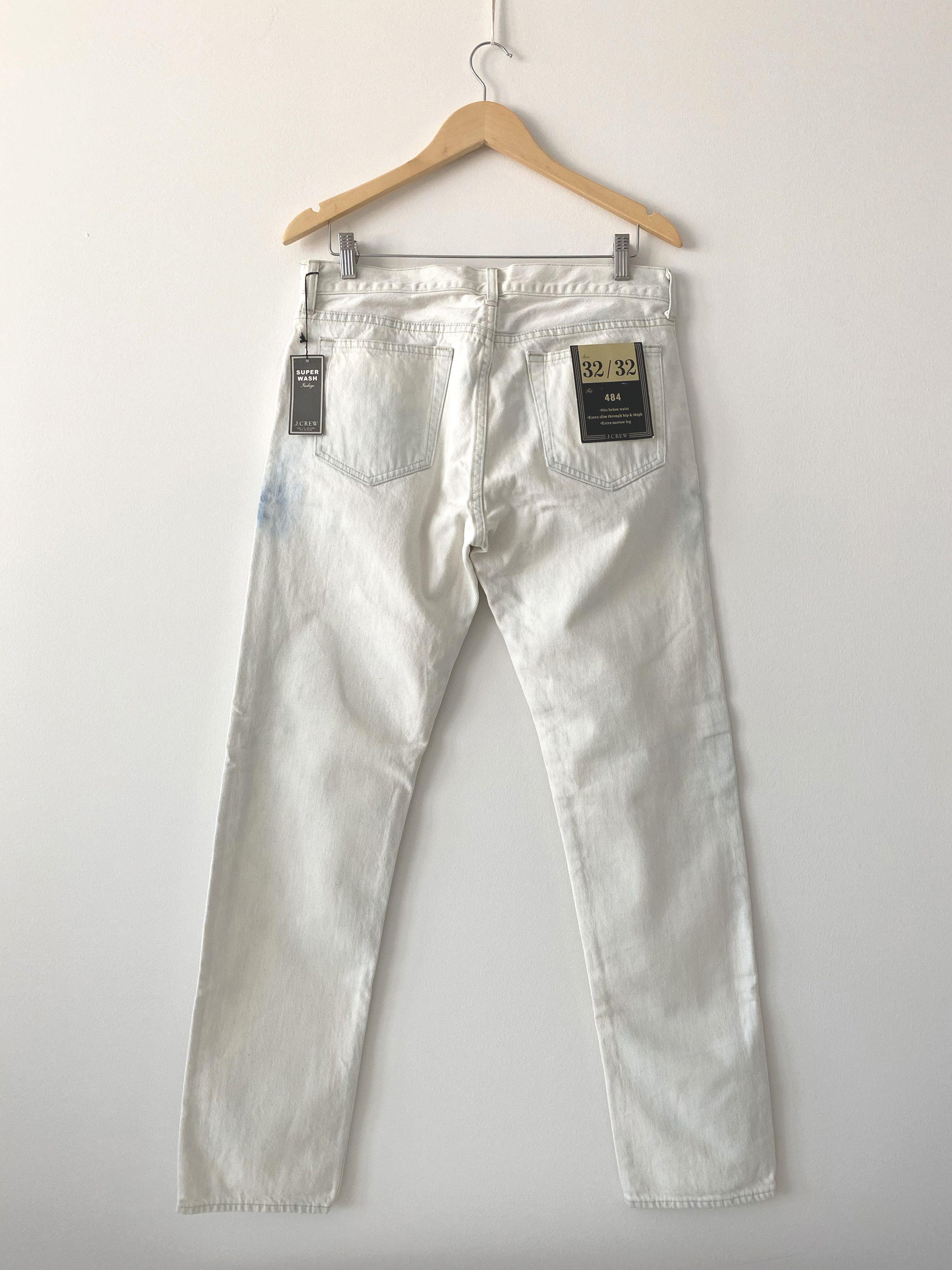 J.Crew Never Worn 484 “Superwash” Indigo Jeans Size US 32 / EU 48 - 4 Thumbnail