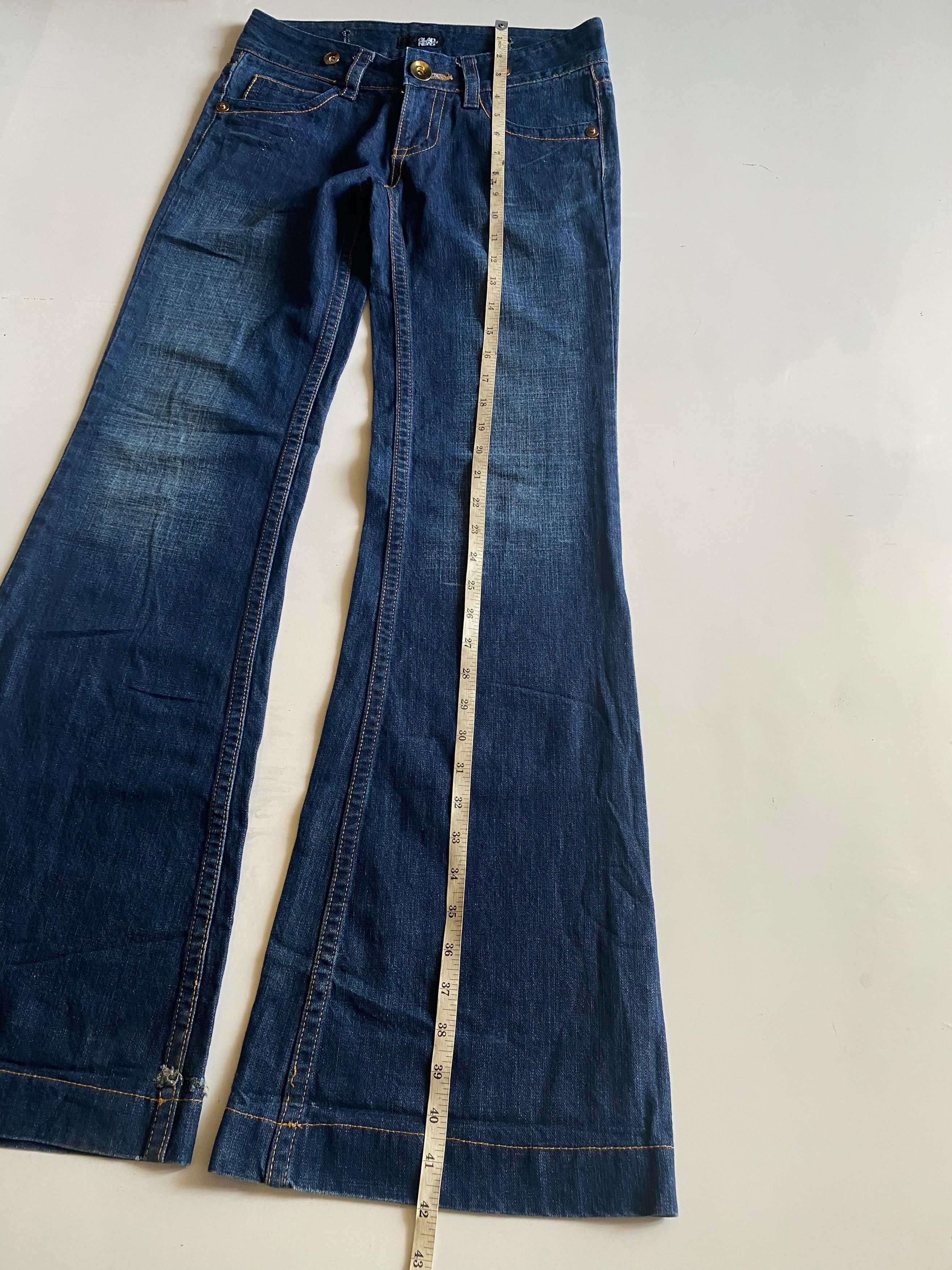 Le Grande Bleu (L.G.B.) SEND OFFER 💥 Glad News Super Flared Pants L.G.B Style Size US 28 / EU 44 - 5 Thumbnail
