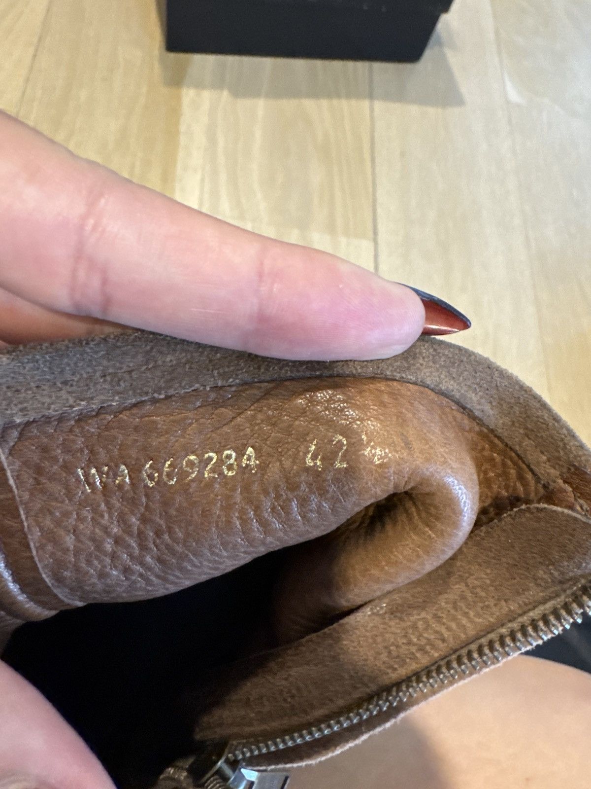 Yves Saint Laurent Wyatt chocolate brown Size US 9.5 / EU 42-43 - 4 Thumbnail