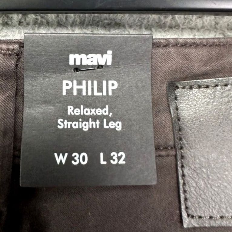 Vintage Mavi Jeans Philip Khakis Pants Mens 30 Inseam 32 Relaxed Straight Brown Stretch Cotton Spandex Workwear Casual Mens Size US 30 / EU 46 - 7 Thumbnail