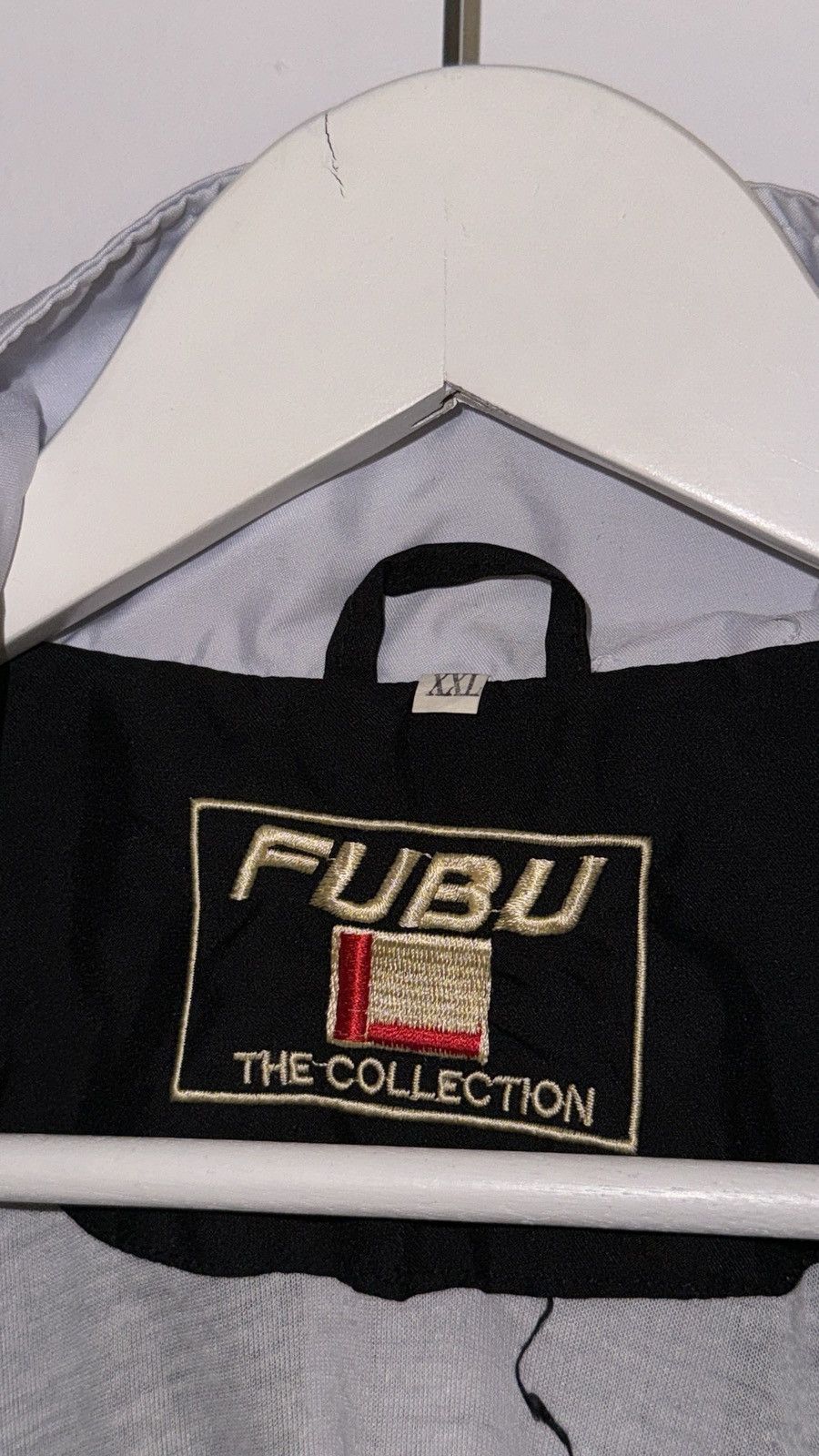 Fubu × Vintage FUBU The Collection Vintage 90s Nylon Jacket Full Zip Size US XXL / EU 58 / 5 - 5 Thumbnail