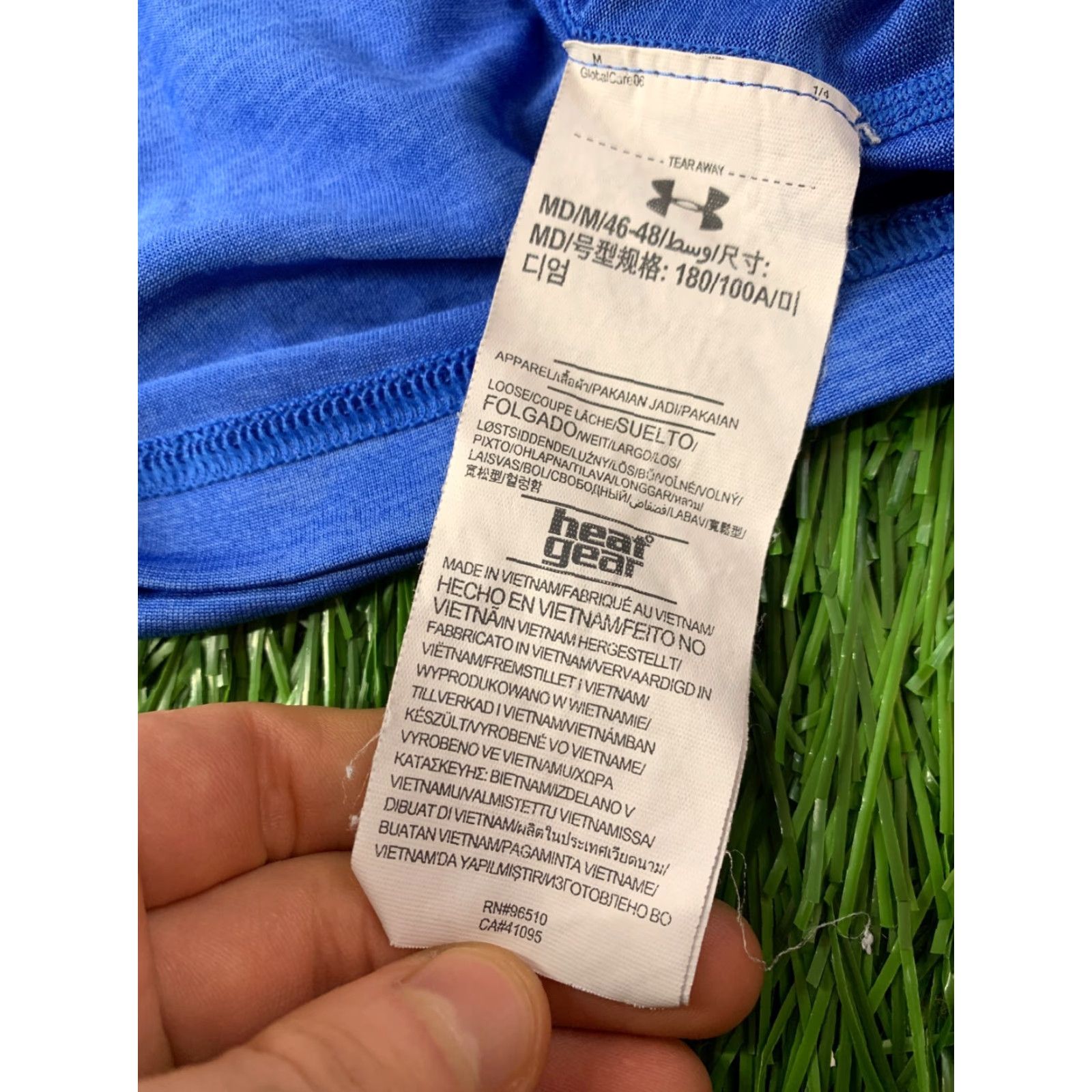 Under Armour Under Armour HeatGear 2018 Vest Shirt Men M Navy Blue Black Sleeveless Tank Jersey Base Layer Sports 2018 Size US M / EU 48-50 / 2 - 7 Thumbnail