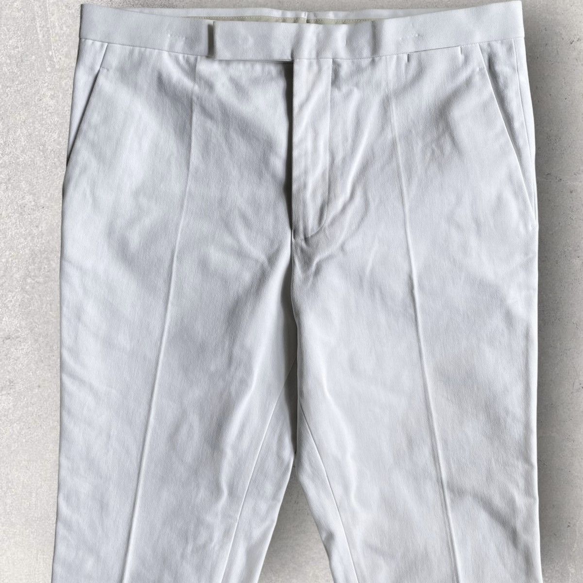 Haider Ackermann Haider Ackermann White Cotton Pants Size US 32 / EU 48 - 1 Thumbnail