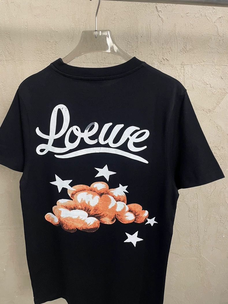Loewe LOEWE Gray chest double color embroidered logo striped hoo Size S / US 4 / IT 40 - 6 Thumbnail