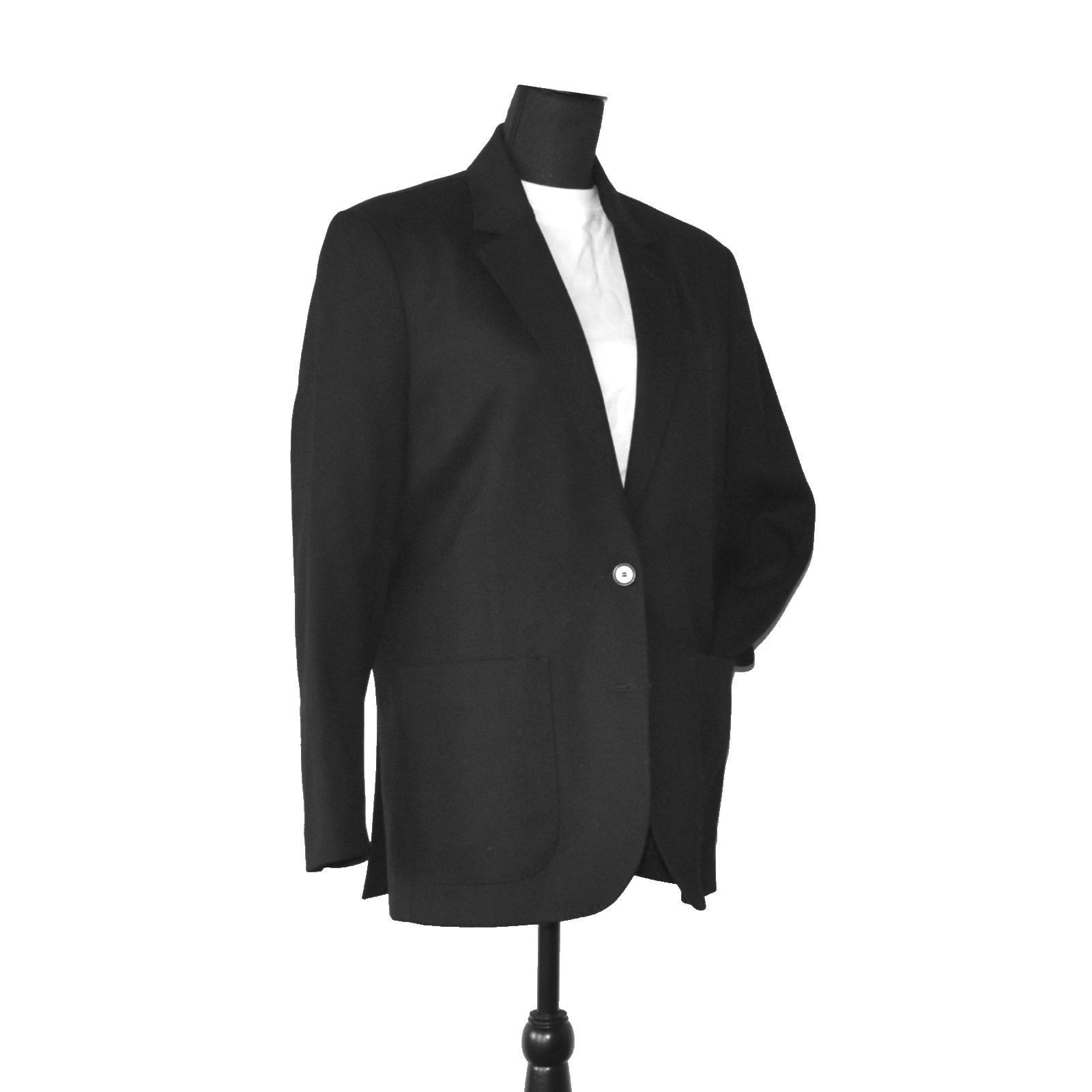 AG Adriano Goldschmied ADRIANO GOLDSCHMIED Wool Patch Pocket Sport Coat Blazer Sz S Size 40R - 2 Thumbnail
