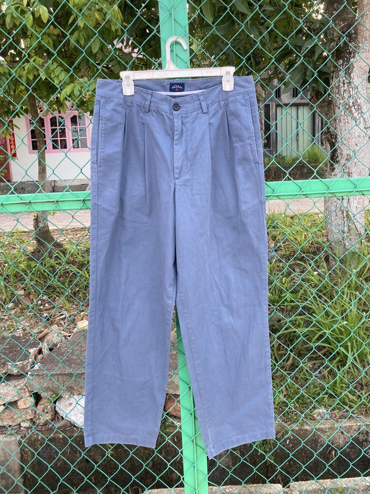 Noah Noah Twill Double Pleated pants Size US 33 - 1 Thumbnail