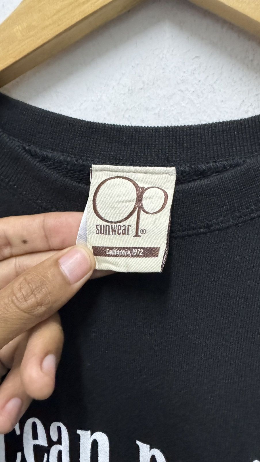 Ocean Pacific Ocean Pacific Black Sweatshirt Size US M / EU 48-50 / 2 - 3 Thumbnail