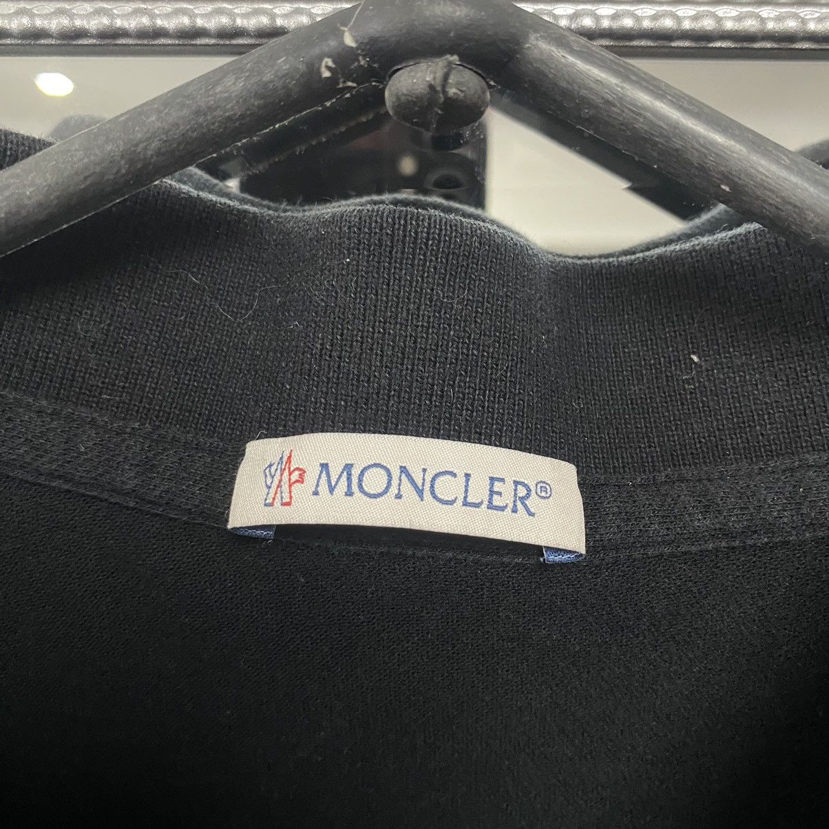 Moncler Moncler polo shirt logo sleeve Size US L / EU 52-54 / 3 - 5 Thumbnail