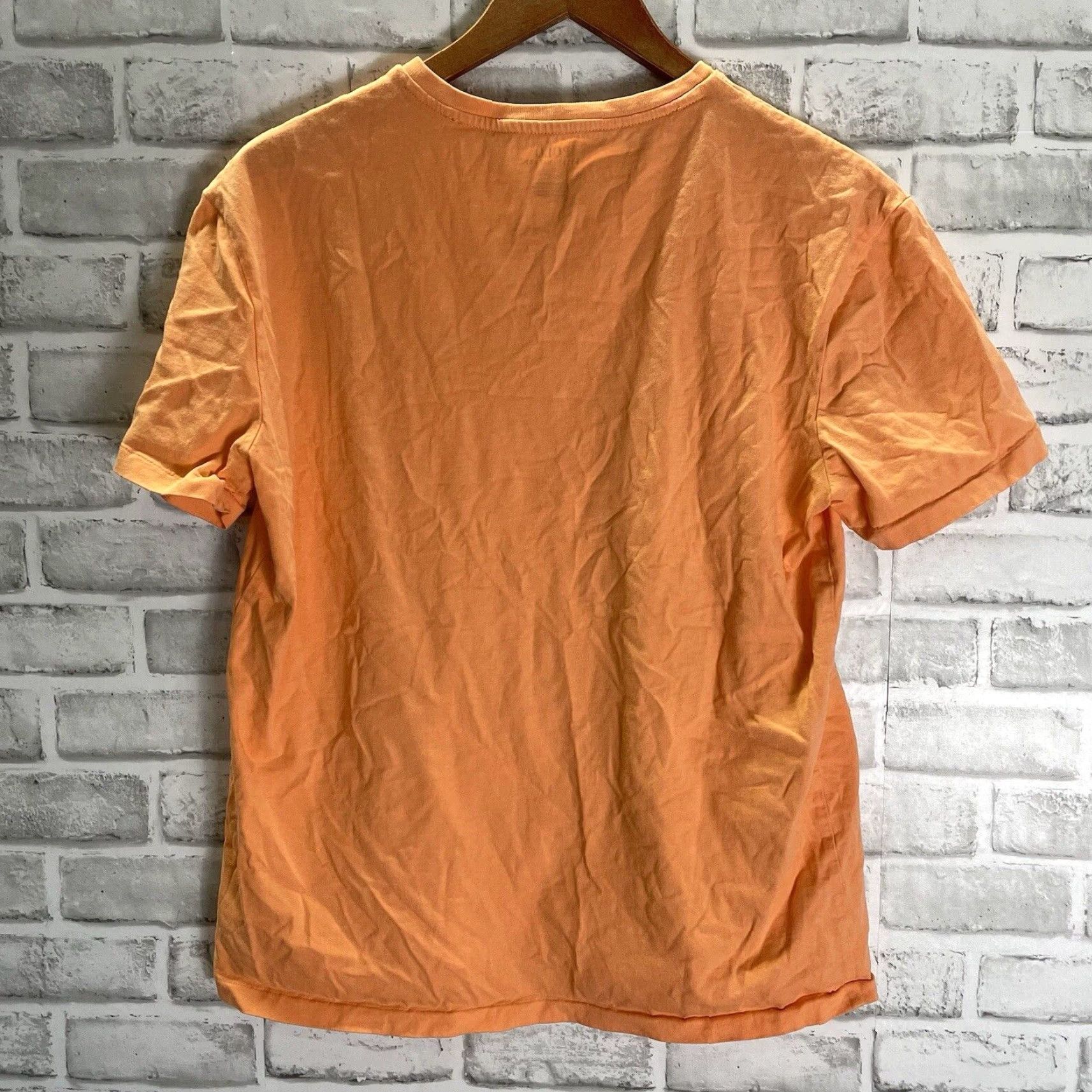 Ralph Lauren POLO RALPH LAUREN VINTAGE V-NECK TEE MEN'S ORANGE SIZE M Size US M / EU 48-50 / 2 - 5 Thumbnail