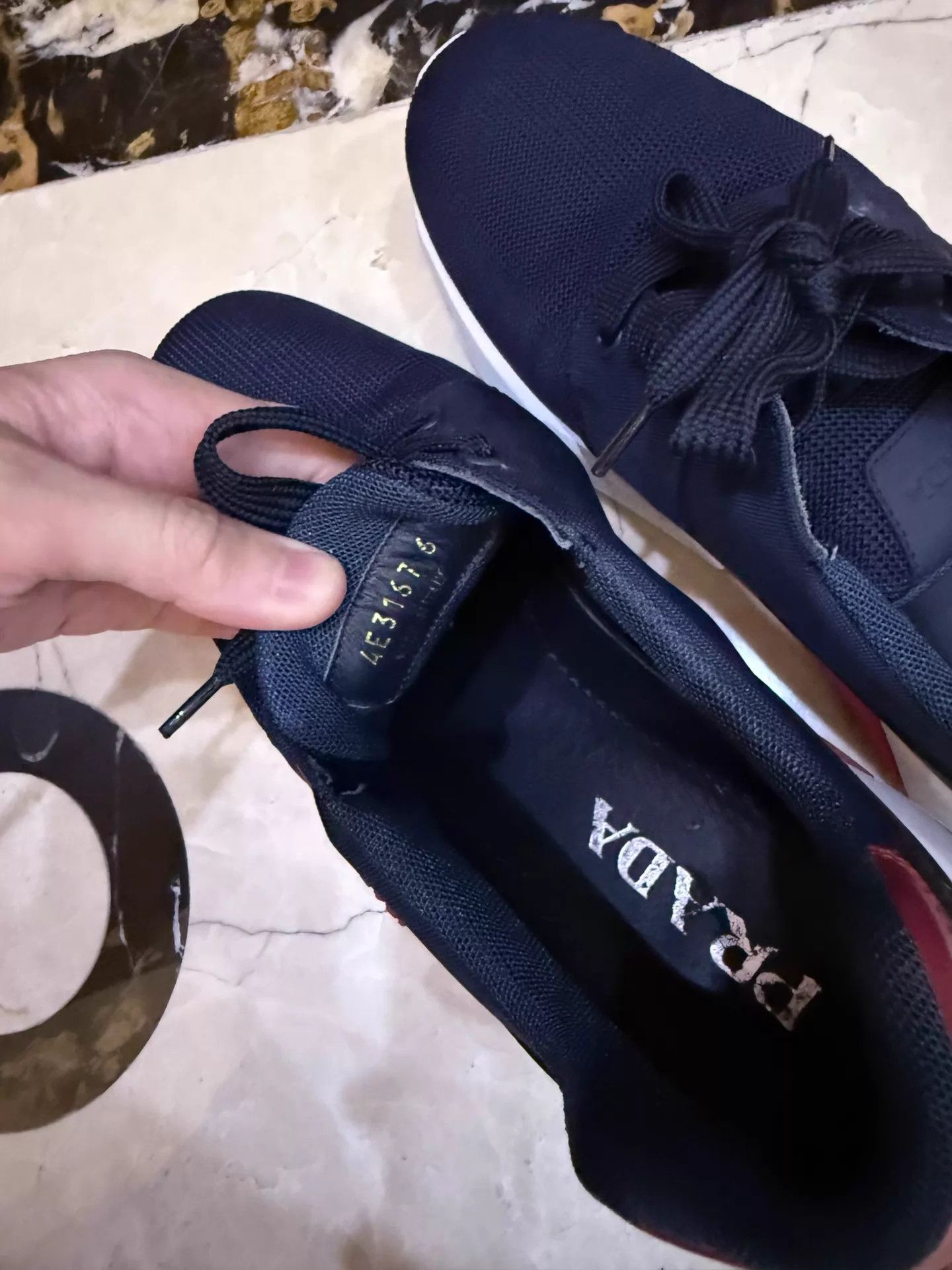 Prada Prada Men's Sneaker US 6 (EU 40) Authentic Size US 7 / EU 40 - 4 Thumbnail