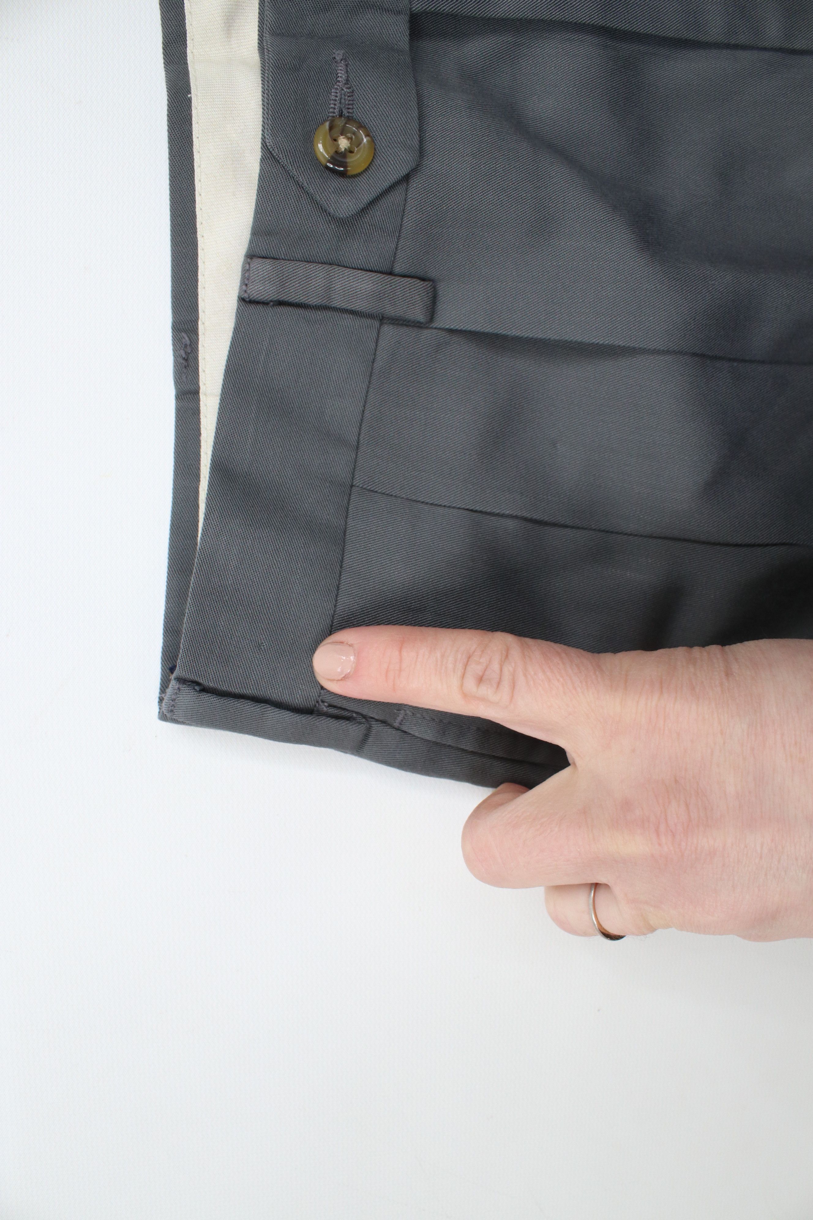 Tommy Hilfiger × Vintage Vintage 90s Tommy Hilfiger Wool Blend Wide Leg Chino Pants Size US 32 / EU 48 - 9 Thumbnail