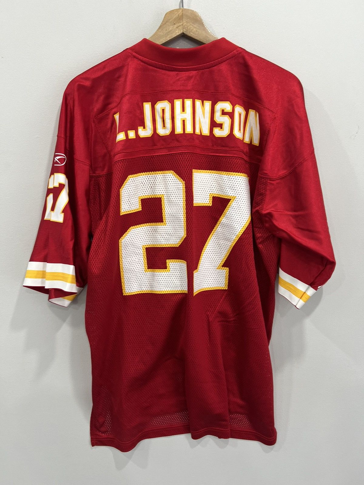 Reebok Reebok Kansas Chiefs L Johnson Football Jersey nfl Size US L / EU 52-54 / 3 - 2 Thumbnail