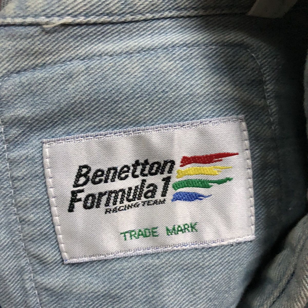 Benetton Benetton Formula One Button Ups Pacthes Shirt Size US M / EU 48-50 / 2 - 4 Thumbnail