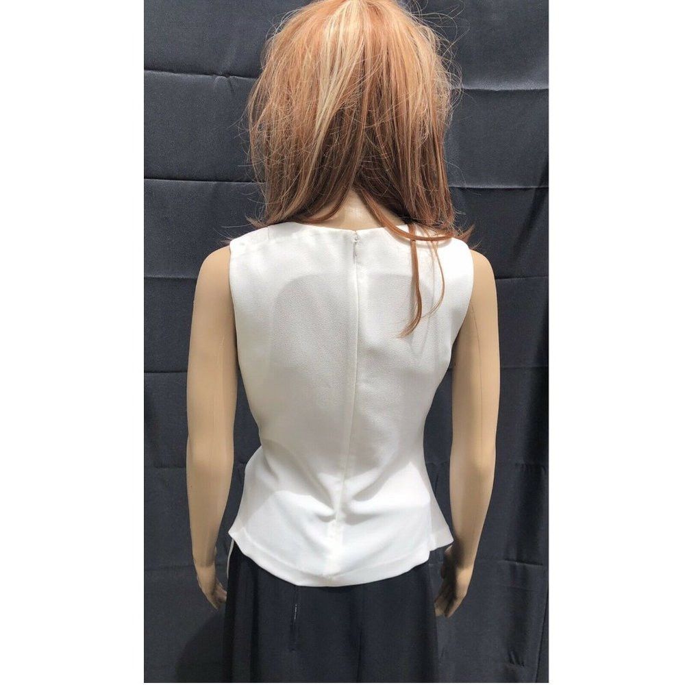 Other Chelsea & Walker White Draped Top Size 0 US XS Size XS / US 0-2 / IT 36-38 - 4 Thumbnail