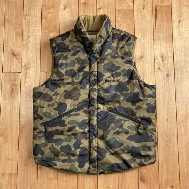 Bape 🔥Reversible🔥 Snugpak × BAPE CAMO Batting Vest a bathing ape Size US XL / EU 56 / 4 - 2 Thumbnail