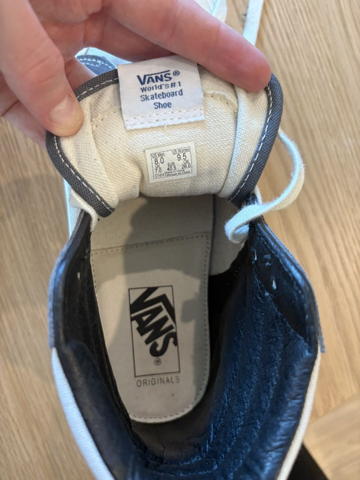 Vans Vans Sk8 Hi Size US 8 / EU 41 - 5 Thumbnail