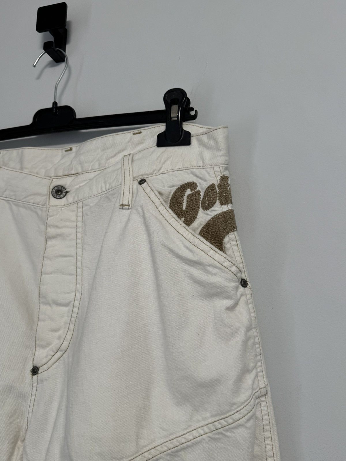 G-Star G star Raw Pants Vintage Big Logo 90’s Size US 33 - 11 Thumbnail