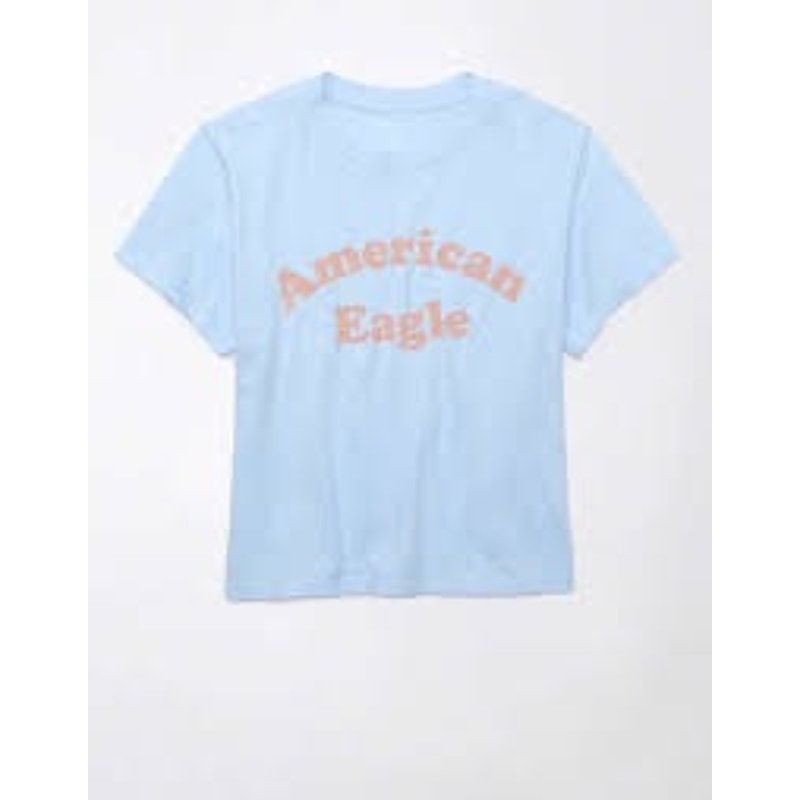 American Eagle Outfitters American Eagle Cropped Short Sleeve T-Shirt Size S/P Size S / US 4 / IT 40 - 1 Thumbnail