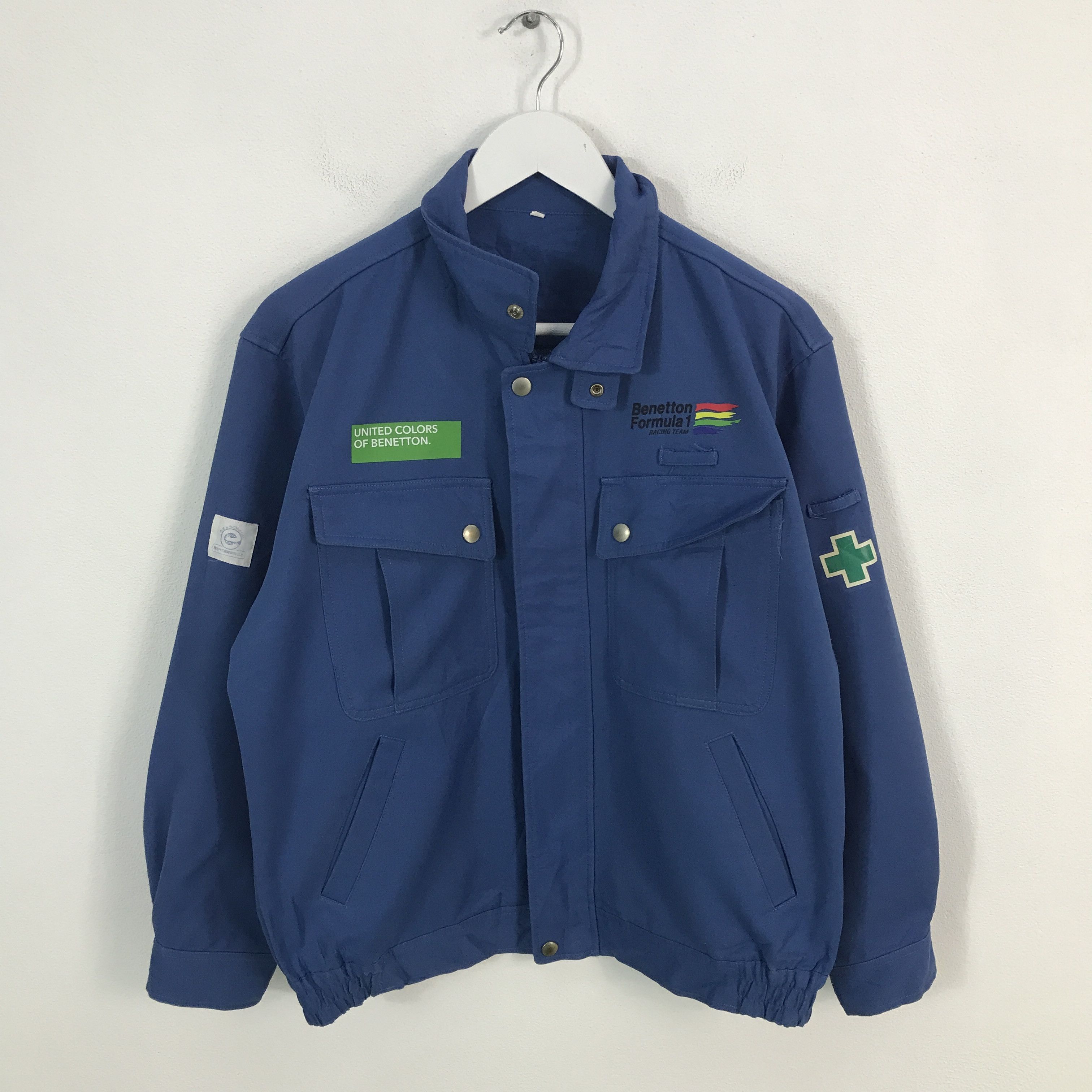 Japanese Brand × United Colors Of Benetton Benetton formula 1 racing japan jacket Size US M / EU 48-50 / 2 - 2 Thumbnail