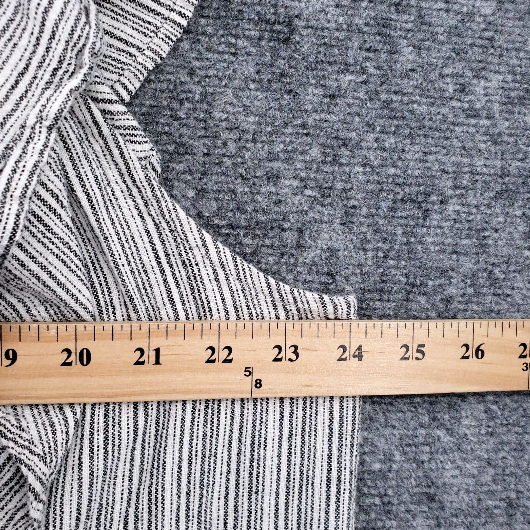 Old Navy Old Navy Dress Womens 2X Plus White Striped Shift Mini Linen Off Shoulder A-Line Dress Size XXL / US 16-18 / IT 52-54 - 6 Thumbnail