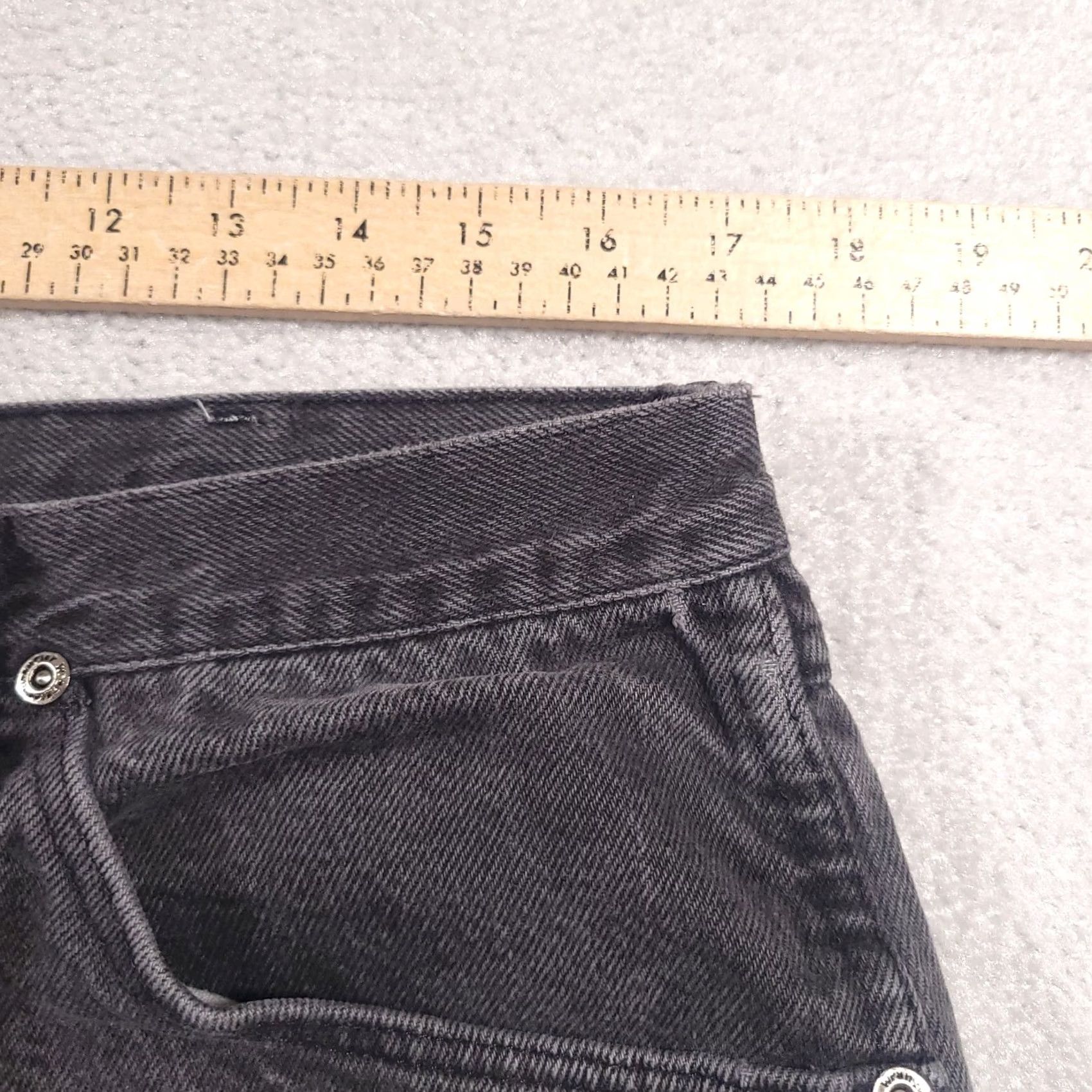 Wrangler VINTAGE Wrangler Jeans Mens 38X30 Black Mid Rise Denim Made In USA Jeans Mens Black 5-Pocket Cowboy USA Wrangler Size US 38 / EU 54 - 6 Thumbnail