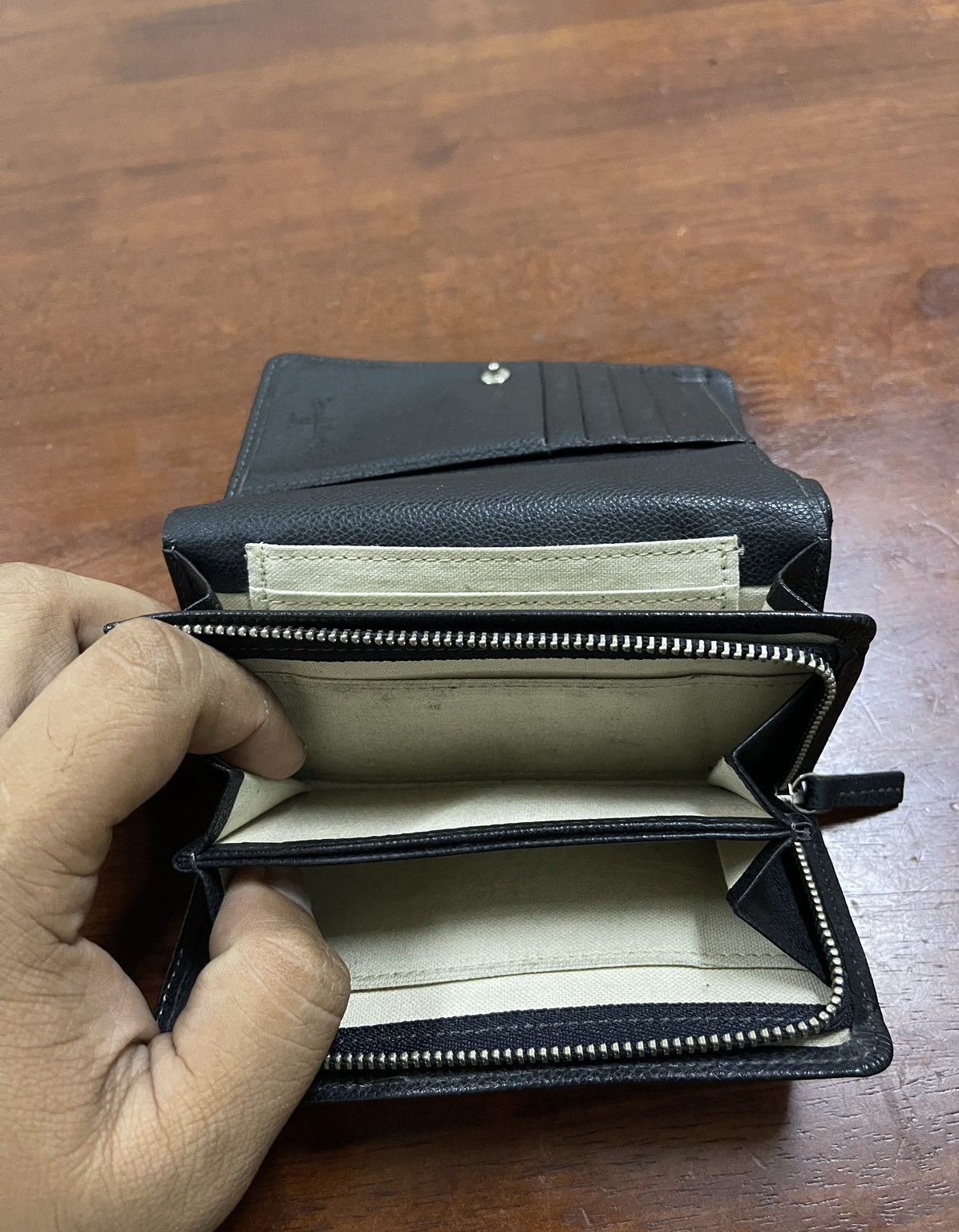 Genuine Leather × IDEA × Margaret Howell Margaret Howell x IDEA Leather Wallet Size ONE SIZE - 12 Thumbnail