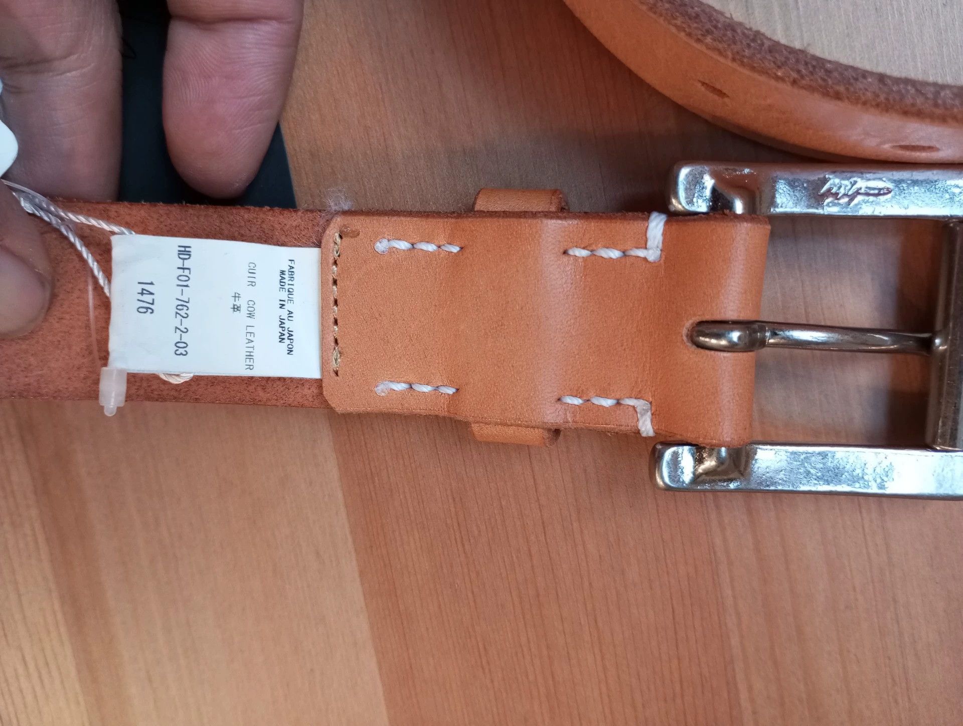 Yohji Yamamoto Yohji Yamamoto pour homme men's belt, Size ONE SIZE - 5 Thumbnail