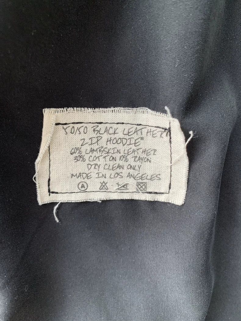 Greg Lauren greg lauren Patchwork leather hoodie 2504-Nextarrow Size US S / EU 44-46 / 1 - 7 Thumbnail