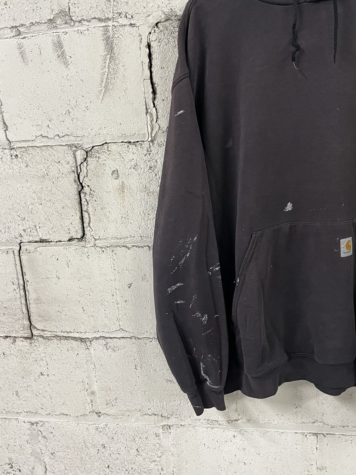 Carhartt Thrashed and faded carhartt hoodie earth tone boxy rare Size US XXL / EU 58 / 5 - 4 Thumbnail