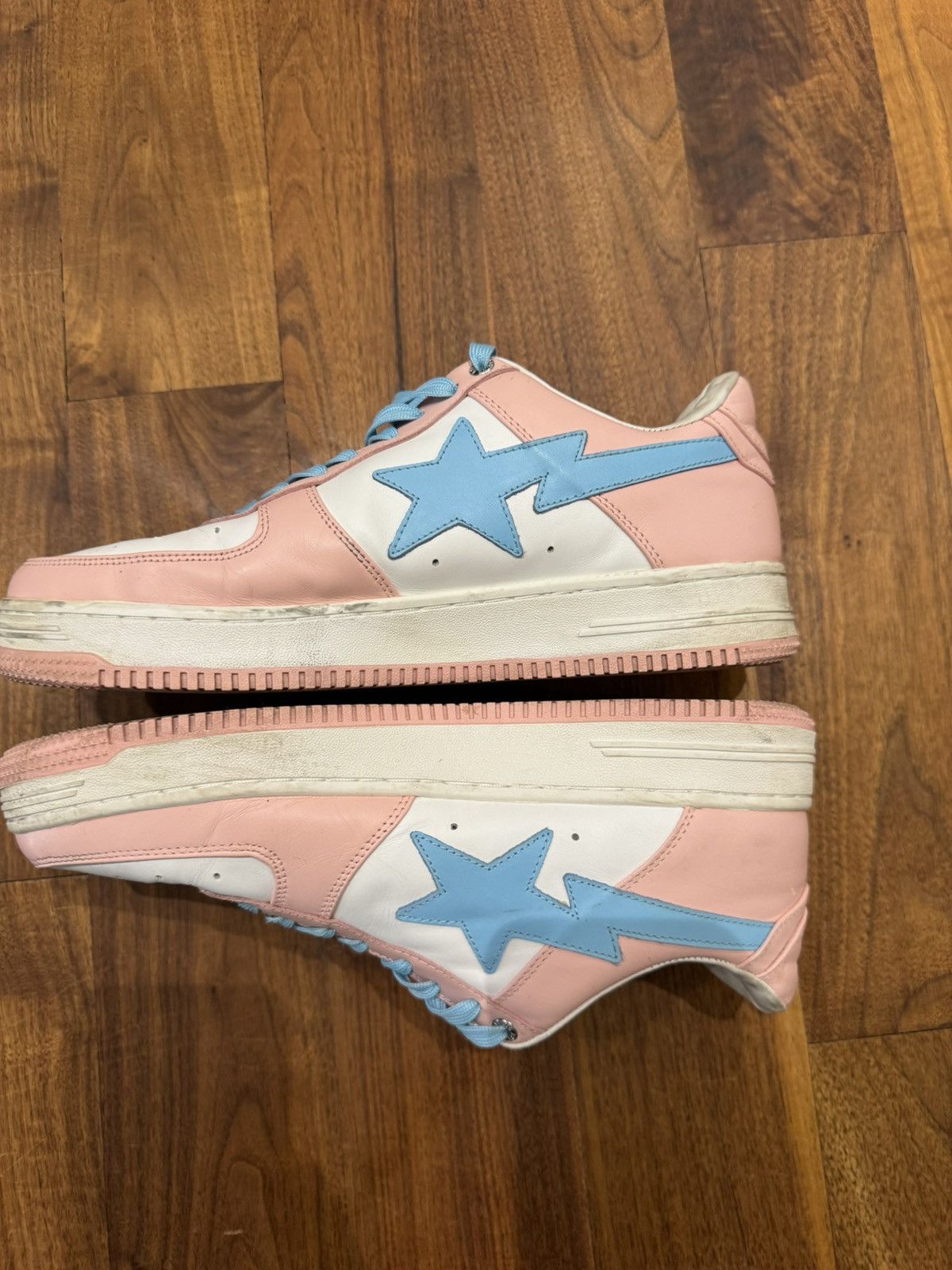 Bape Bapesta - Pastel Pink Size US 11 / EU 44 - 2 Thumbnail