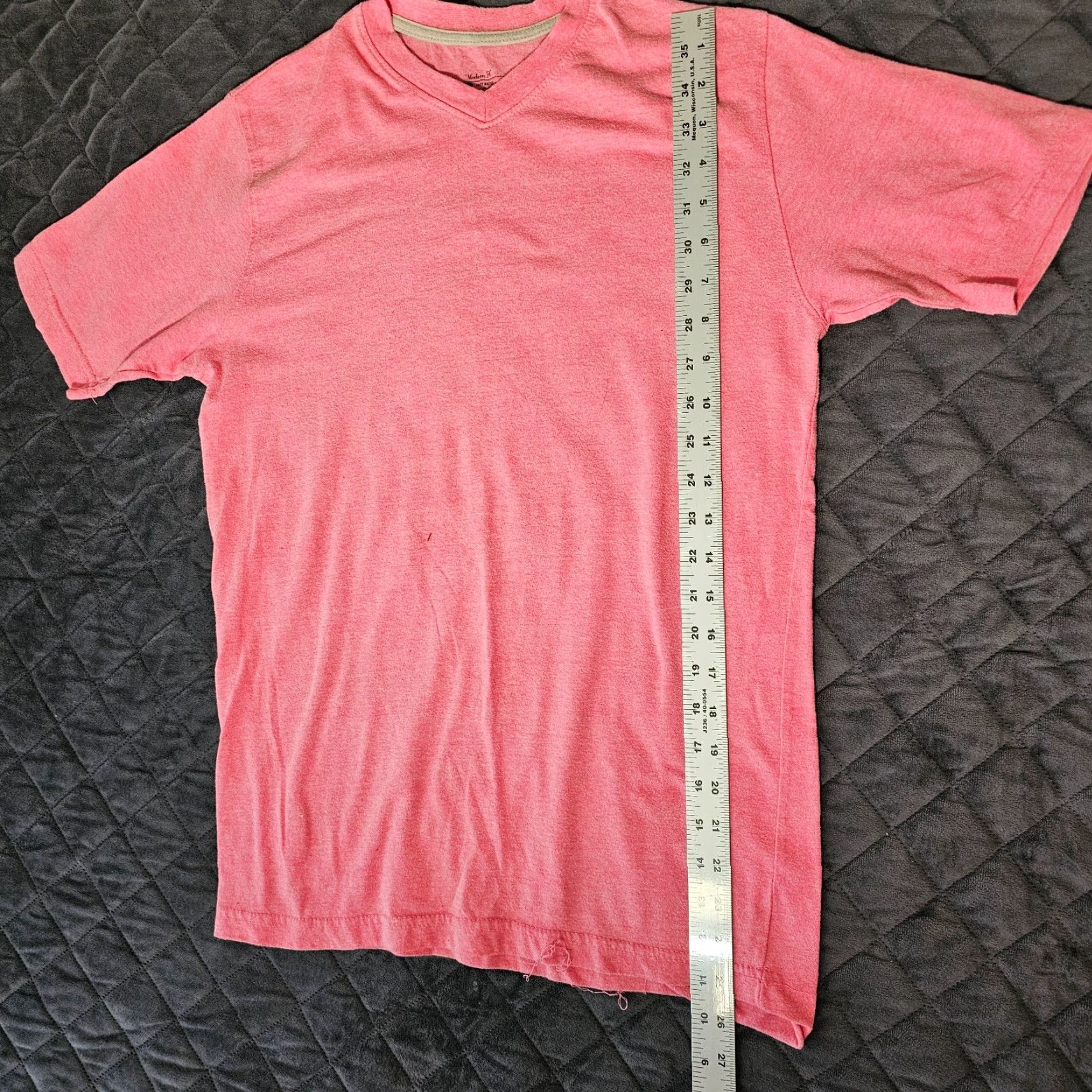 Vintage Grey Matter Concepts T Shirt Short Sleeve Pink Men's Size S V Neck Size US S / EU 44-46 / 1 - 3 Thumbnail
