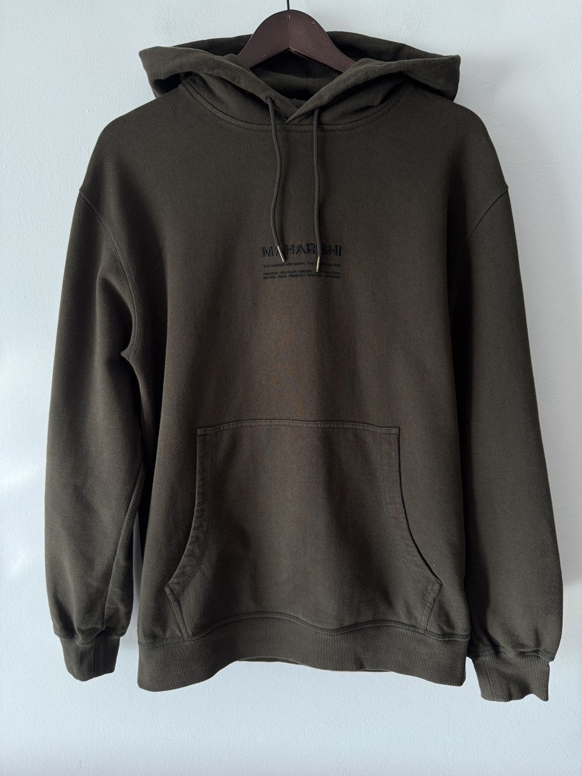 Maharishi 🔥🔥 Maharishi Miltype Embroidered Hoodie Size US S / EU 44-46 / 1 - 1 Thumbnail