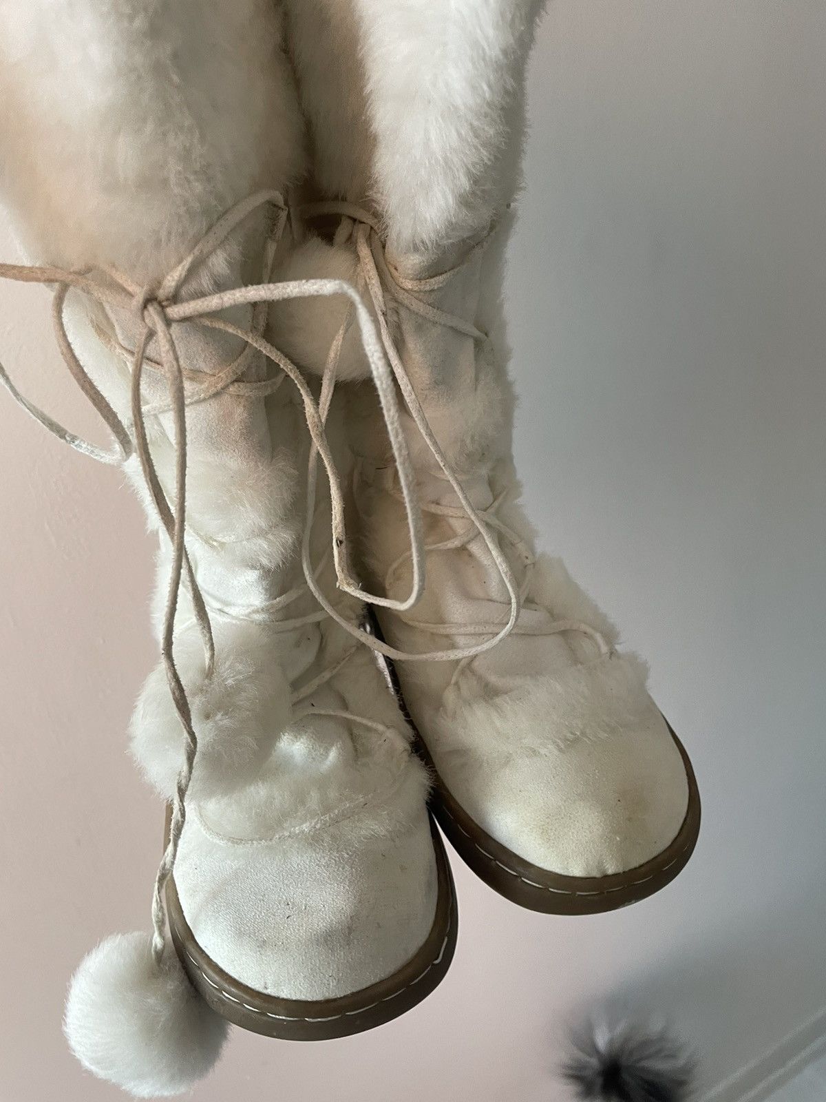Vintage y2k furry boots Size US 8.5 / IT 38.5 - 6 Thumbnail