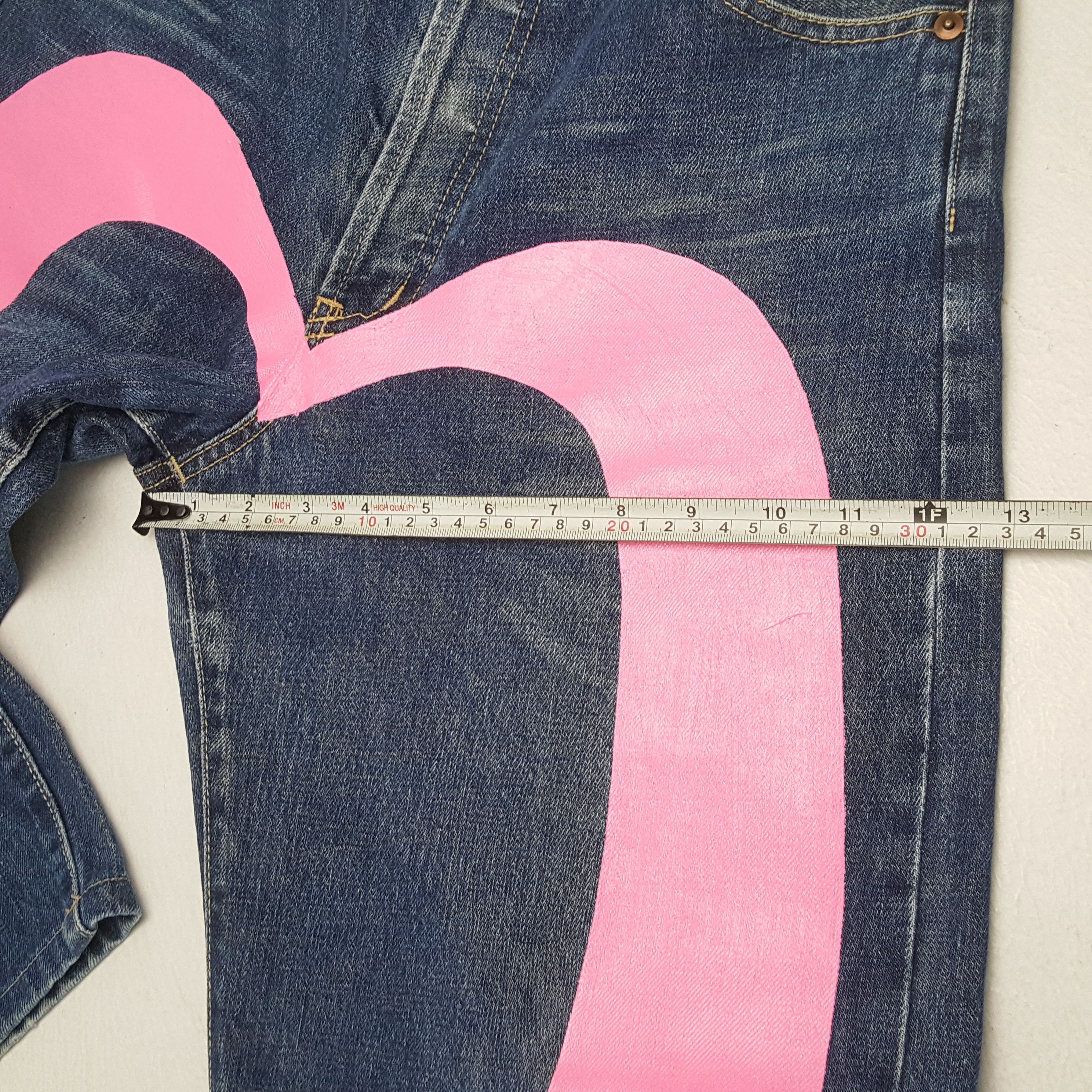 Evisu × Japanese Brand × Vintage EVISU Japanese Brand Streetwear Custom Daicock Jeans Size US 28 / EU 44 - 9 Thumbnail