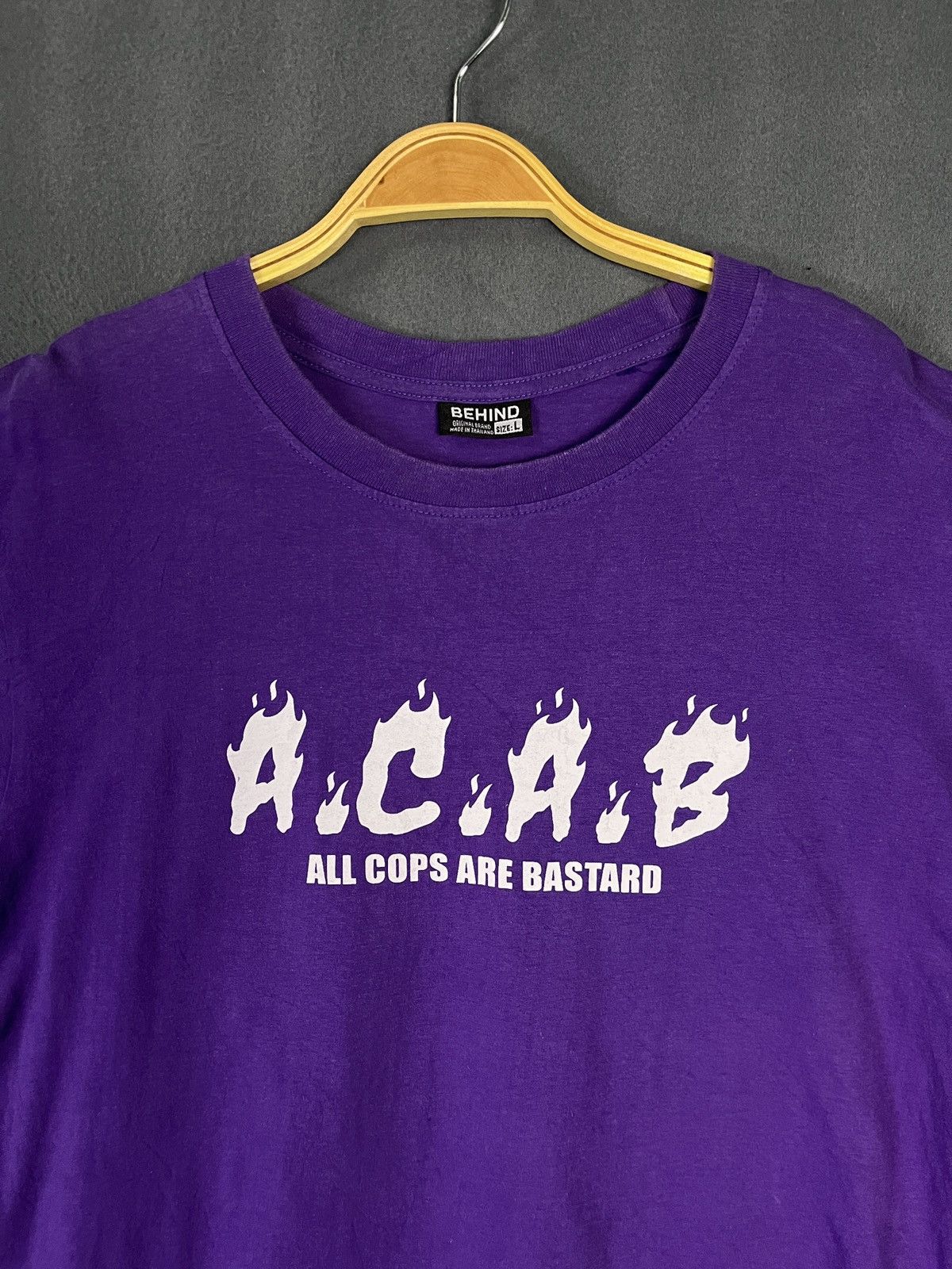 Other ‘All Cops Are Bastard’ Police Smoking Weed Tee Size US M / EU 48-50 / 2 - 3 Thumbnail