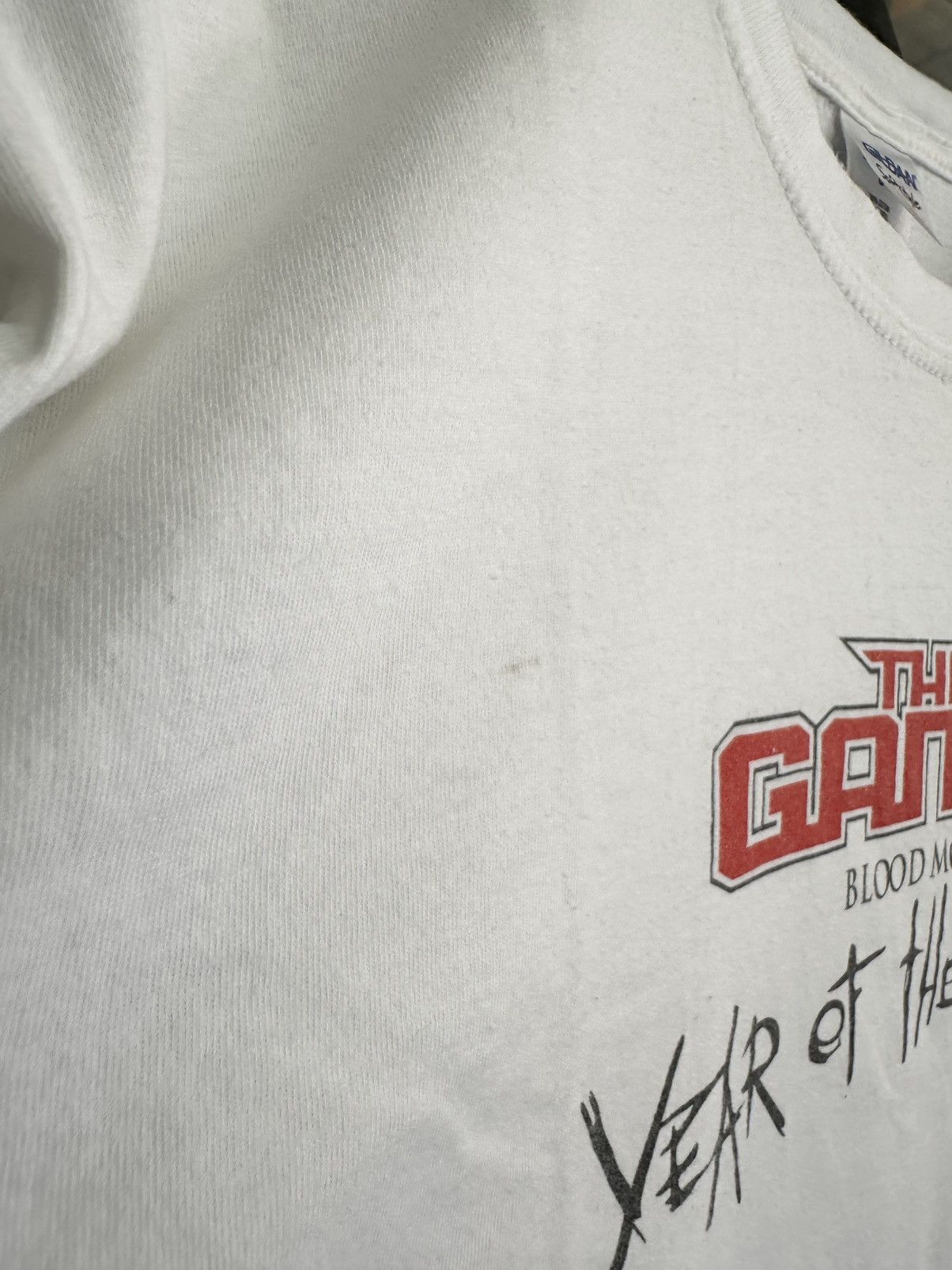 Band Tees × Rap Tees The Game Blood Moon : Year of The Wolf T Shirt Size US L / EU 52-54 / 3 - 6 Thumbnail