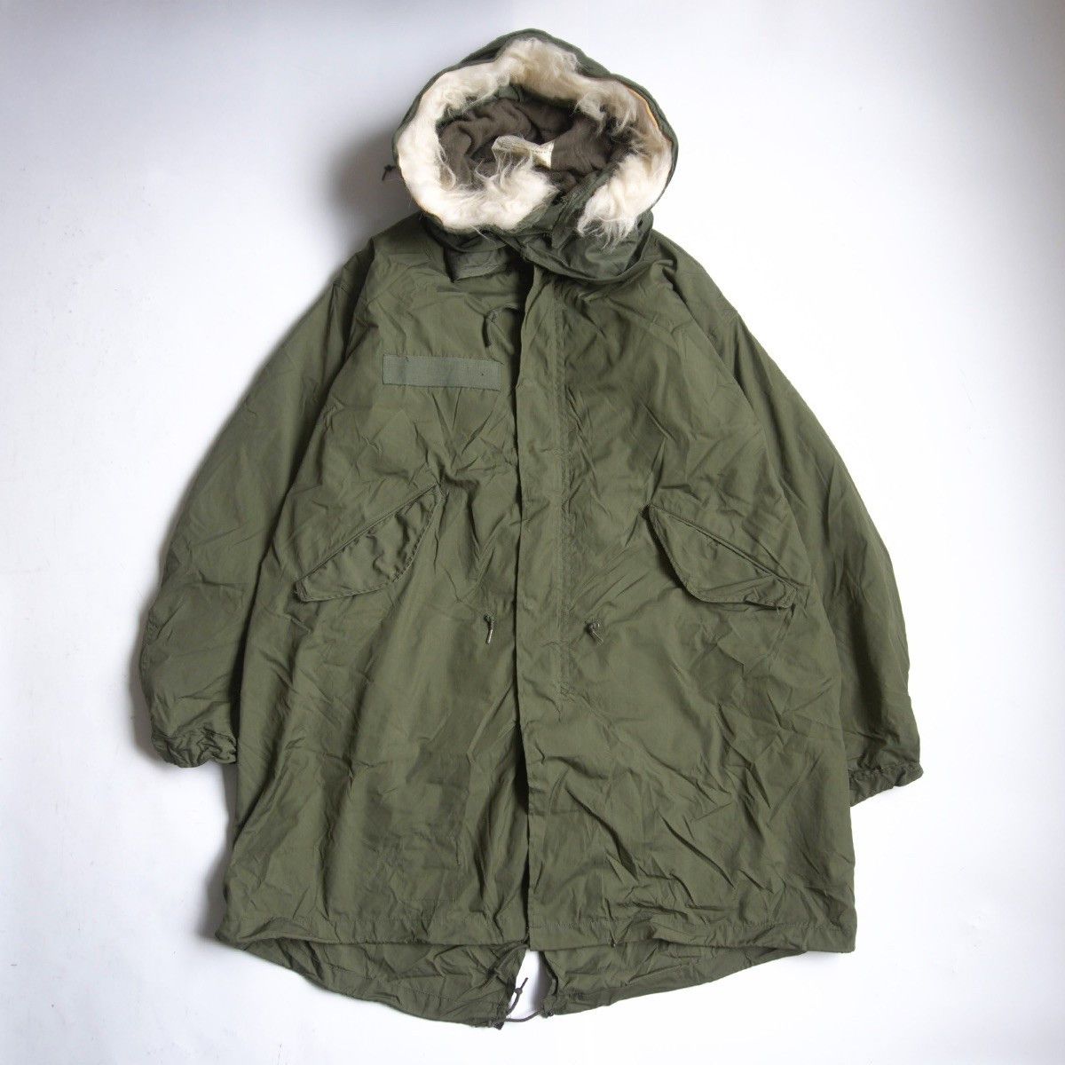 Vintage US ARMY 70s M-65 Fishtail Mod Parka Full Set Size M Size US M / EU 48-50 / 2 - 1 Thumbnail
