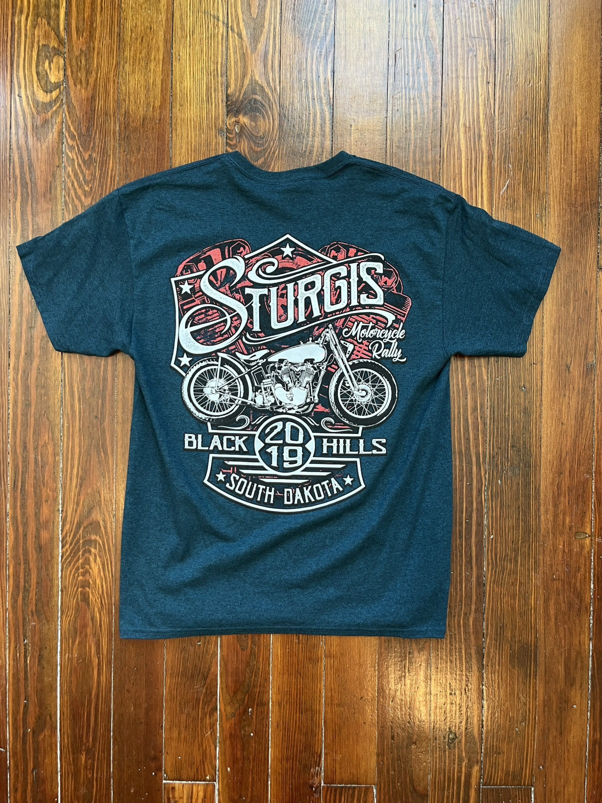 Other Sturgis Motorcycle Rally Black Hills 2019 South Dakota Tee Size US L / EU 52-54 / 3 - 2 Thumbnail