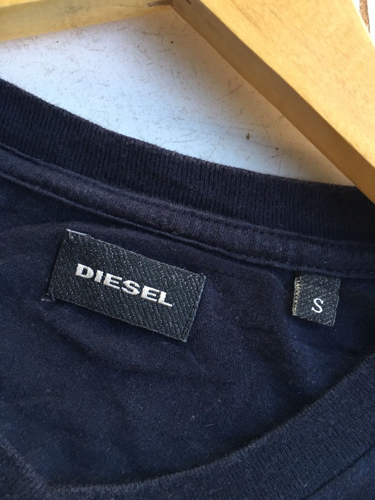 Diesel Diesel Pocket Denim Vneck Tee Size US S / EU 44-46 / 1 - 13 Thumbnail