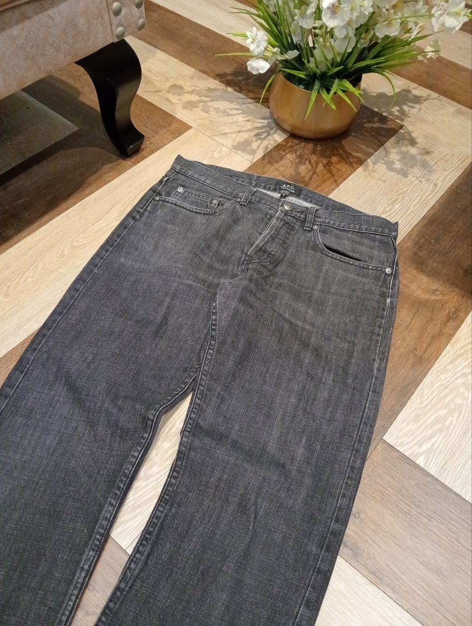 A.P.C. A.P.C COTTON DENIM PANTS Size US 31 - 4 Thumbnail