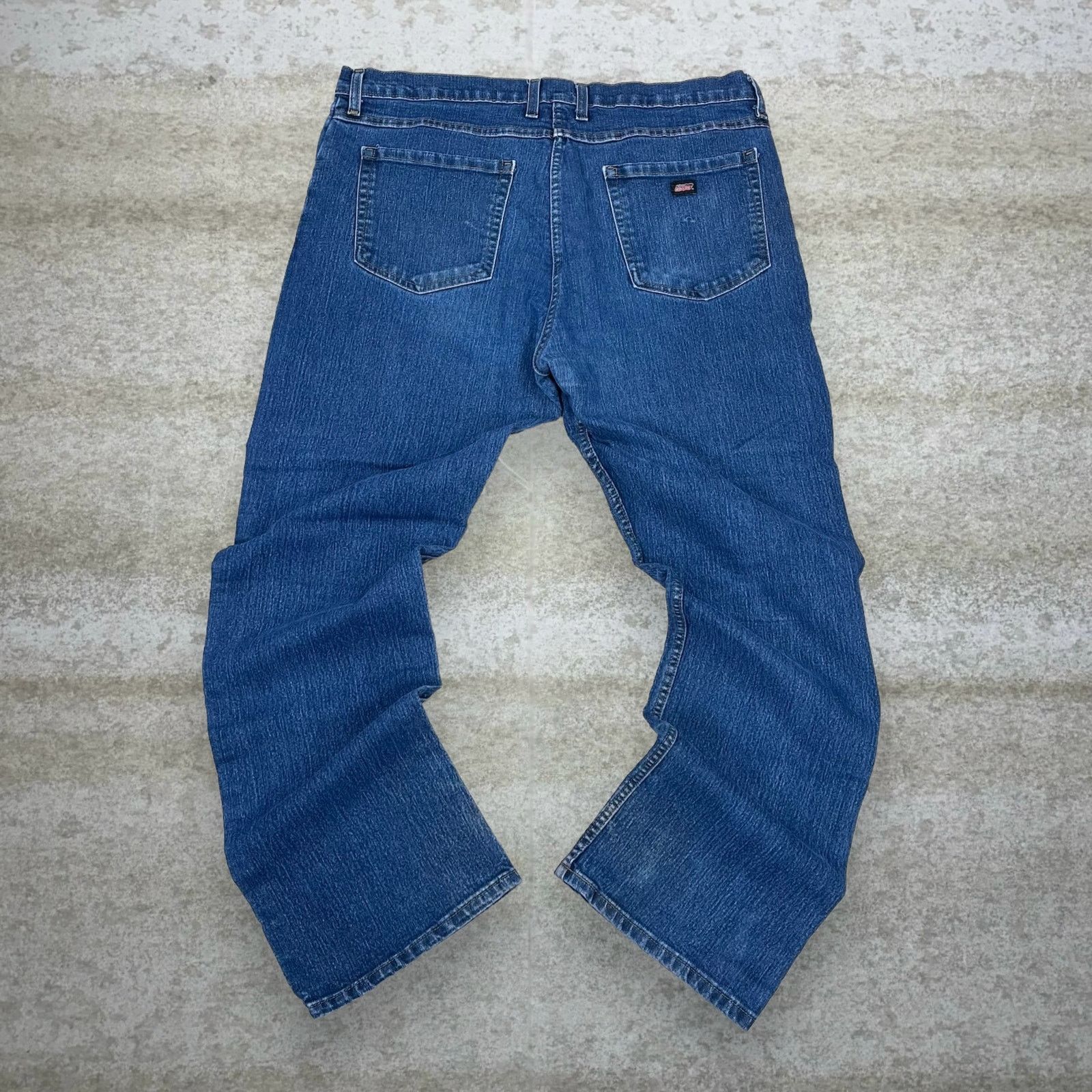 Dickies Vintage 90s Dickies Jeans 38x32 Relaxed Dark Wash Work Wear Size US 38 / EU 54 - 1 Thumbnail