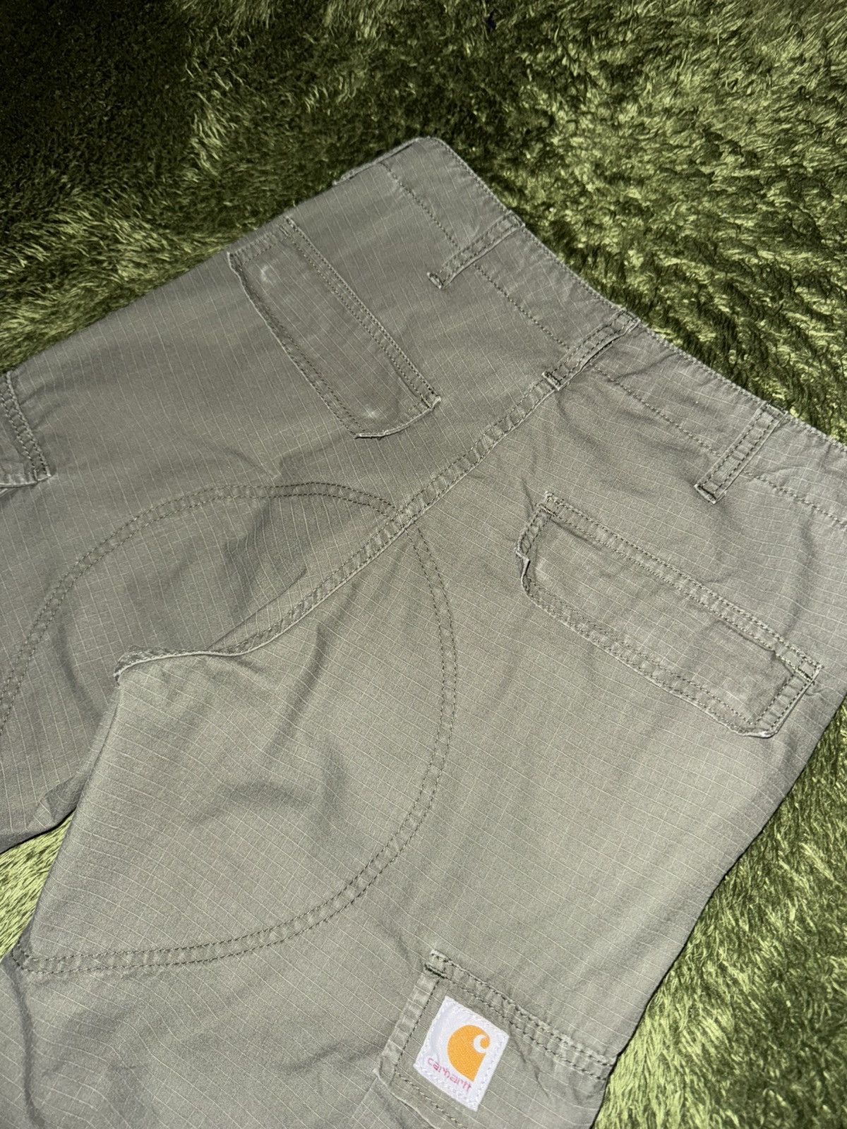 Carhartt Wip [28X32] Carhartt WIP Ripstop Cargo Pants Olive Size US 28 / EU 44 - 10 Thumbnail