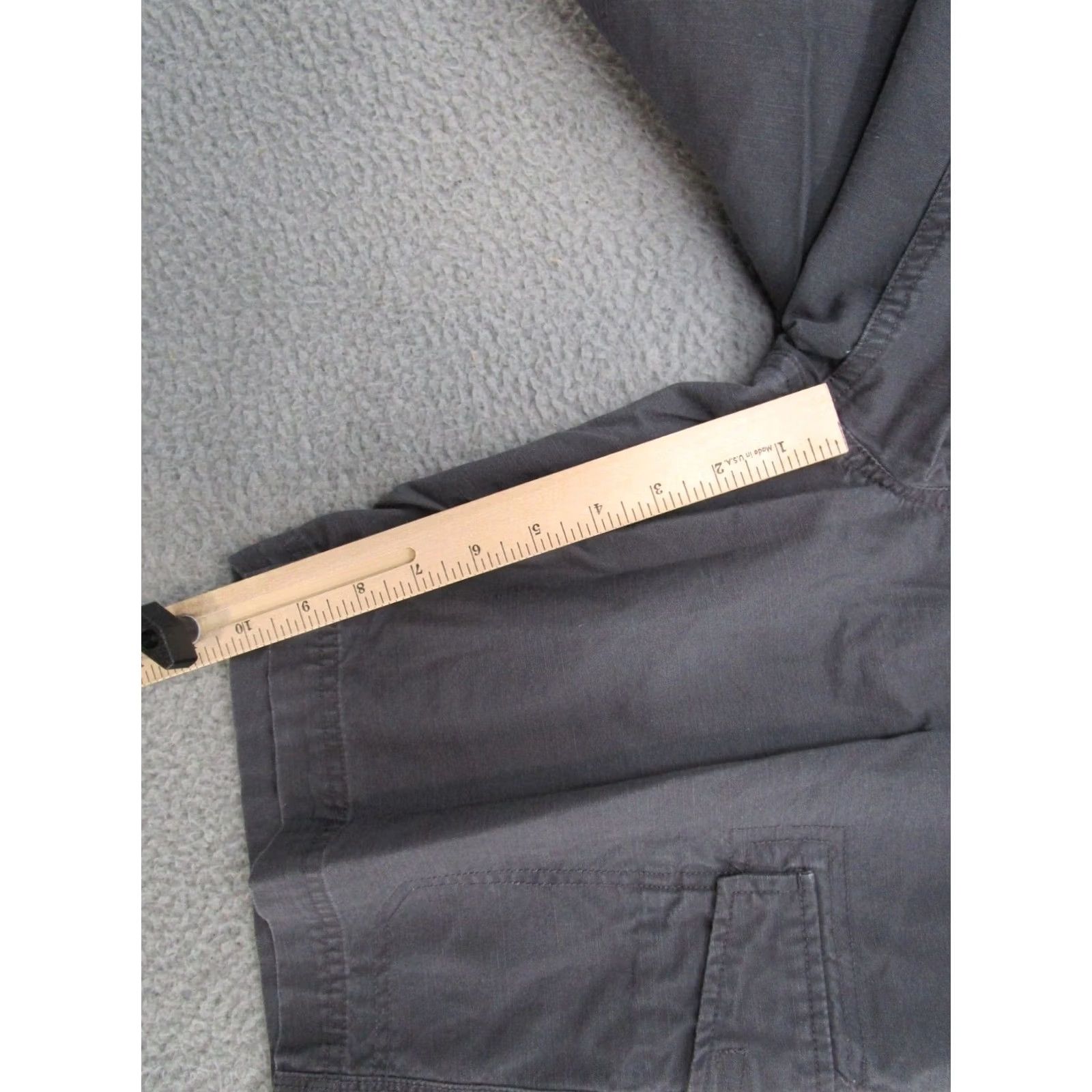 Vintage Field & Stream Cargo Shorts Mens Gray 100% Cotton Size 32 Outdoor Hiking Fishing Size US 32 / EU 48 - 7 Thumbnail