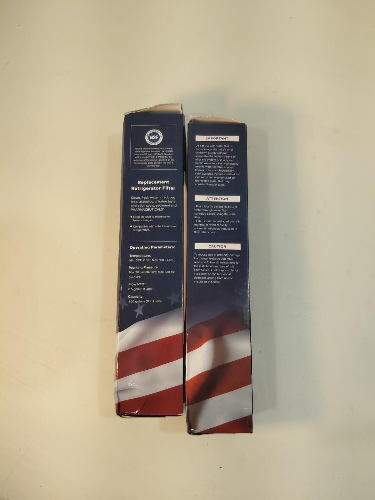 Heron Preston 2Pack Top Pure Refrigerator Water Filter #3 - NEW Size ONE SIZE - 4 Thumbnail