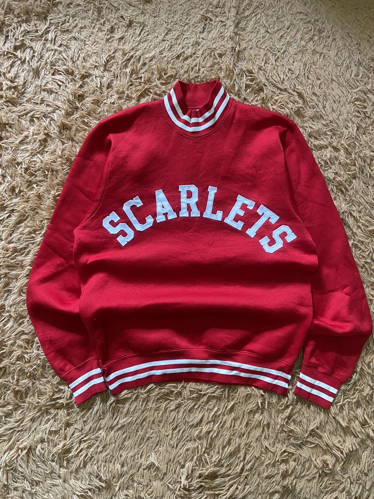 Champion True Vintage 50s-60s Champion Scarlets Arch Logo Sweatshirt Size US M / EU 48-50 / 2 - 1 Thumbnail