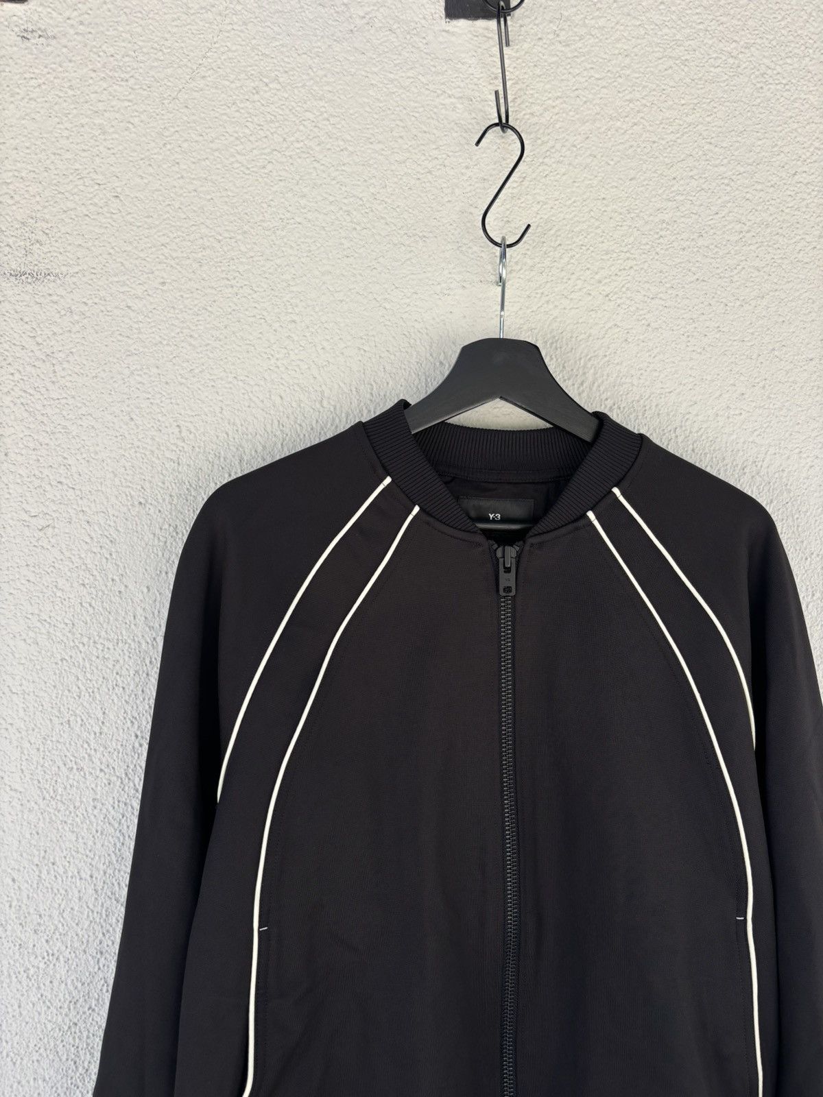 Yohji Yamamoto Y3 Black SST track jacket Size US M / EU 48-50 / 2 - 1 Thumbnail